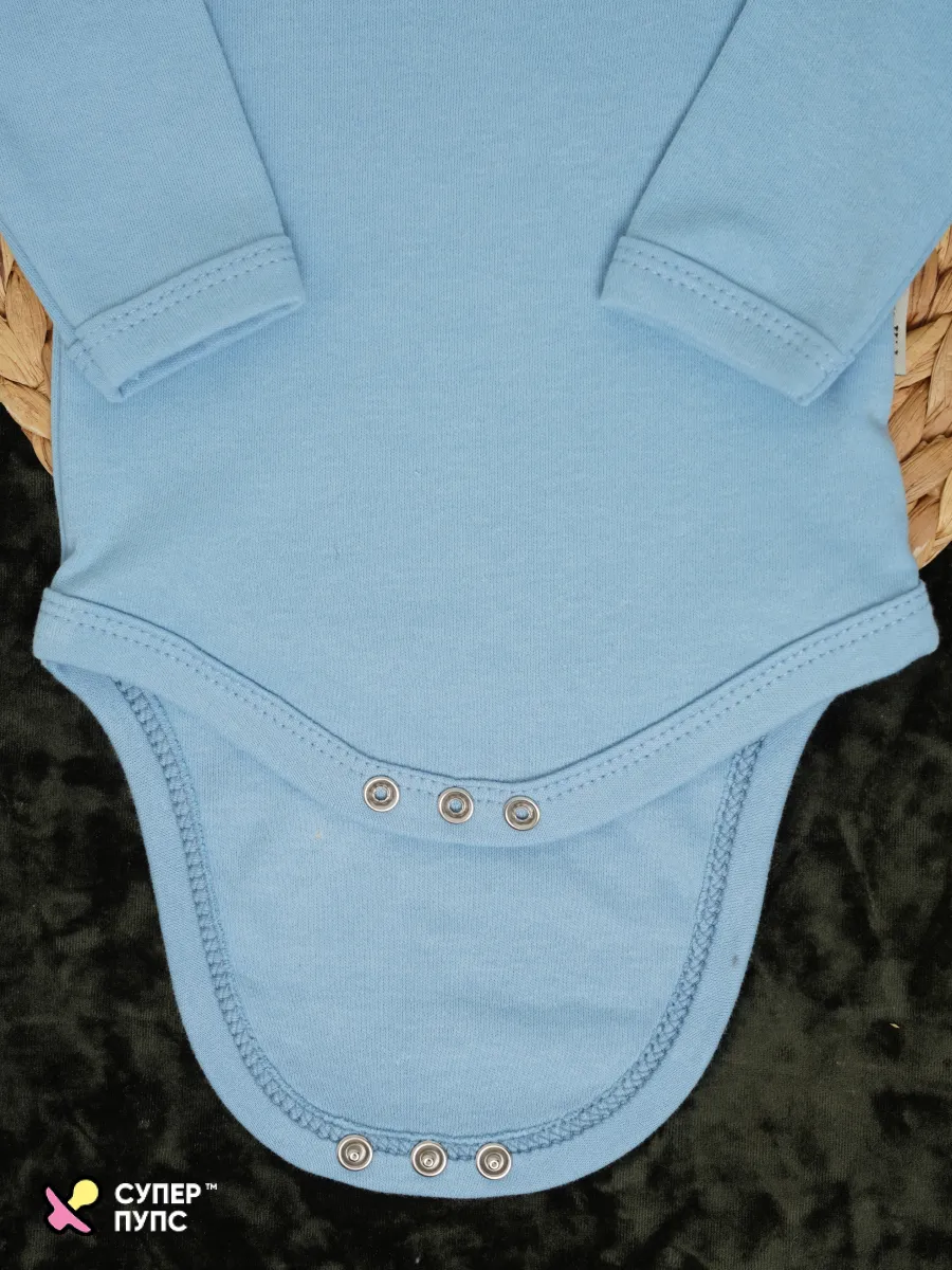 Боди 3 шт Супер Пупс нбр/3пр/бд/sk20/синийлисточкиветочки - фото 22