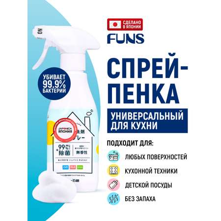Средство для мытья посуды FUNS 300 мл для кухни