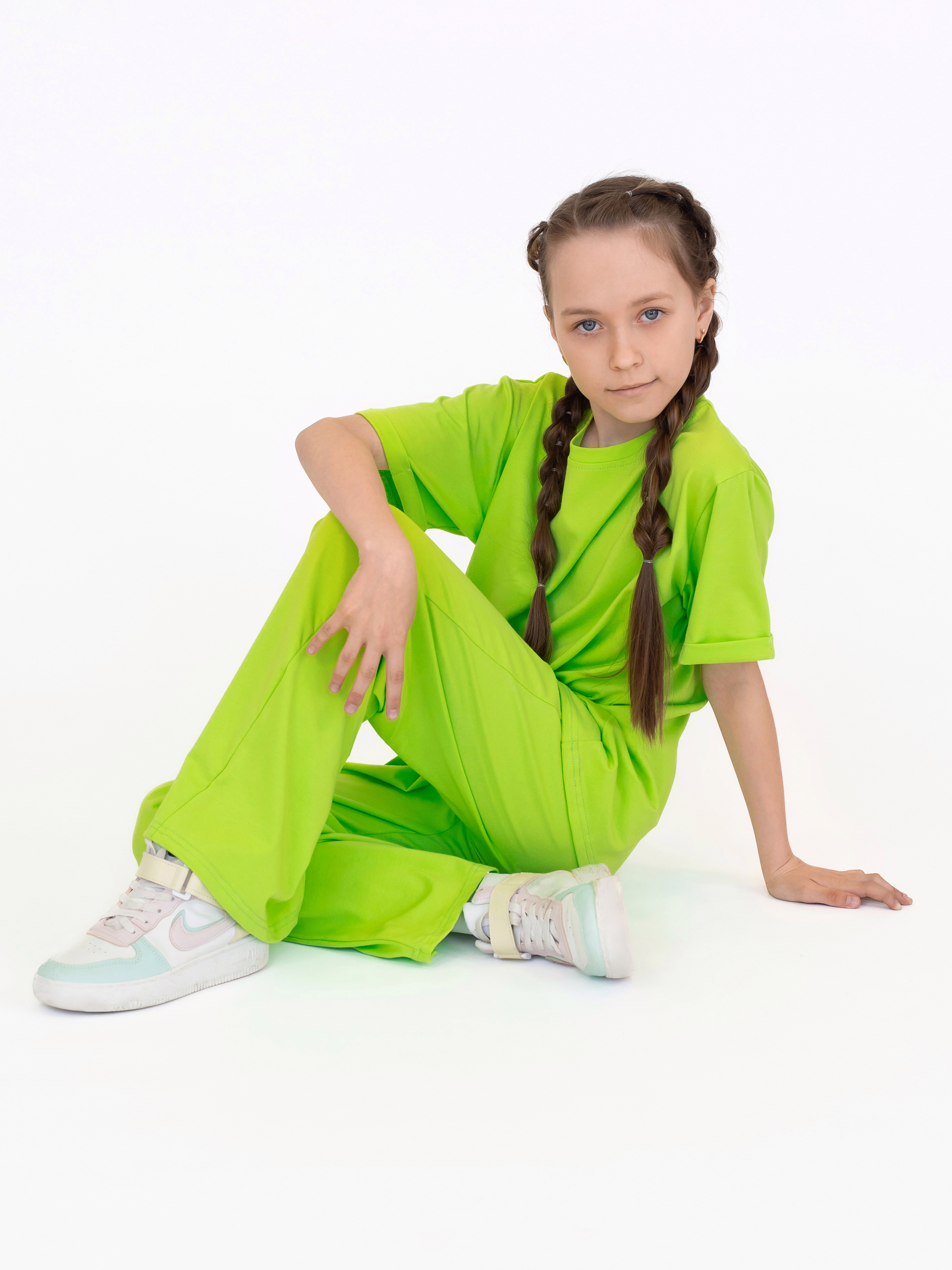 Футболка и брюки ULTRA 7060-Ул салат - фото 27