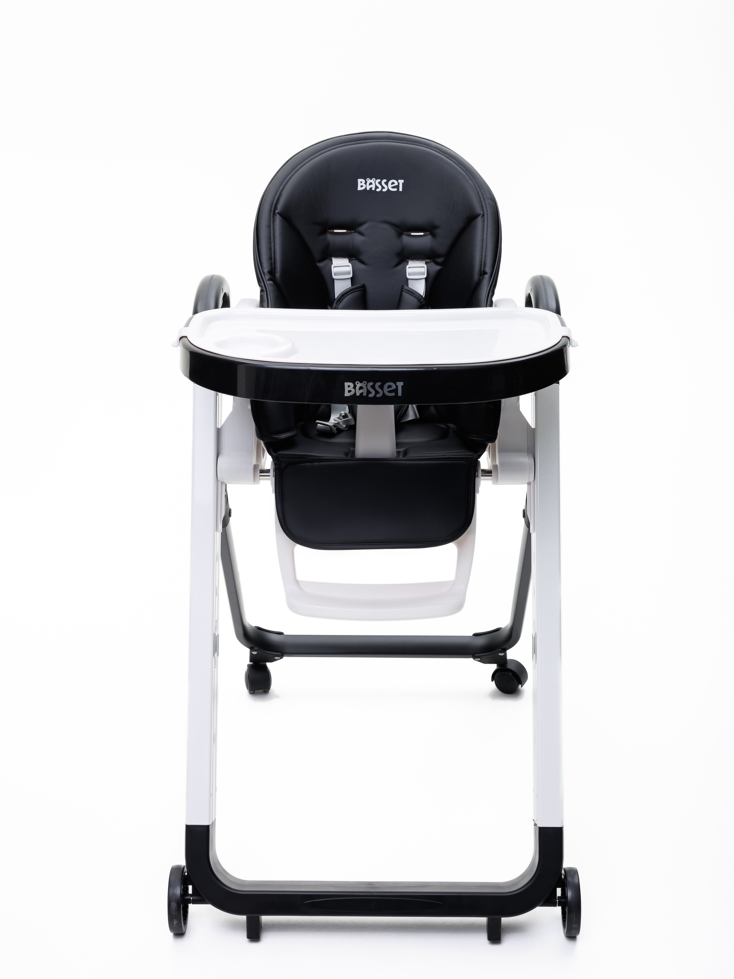 Стульчик для кормления BASSET B2 черный - фото 14