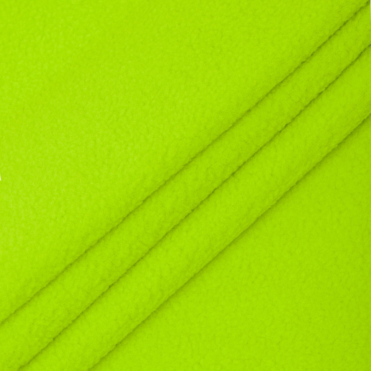 Ткань TBY флис 2-х 190 г/м² 100% полиэстр ширина150см цвет неон желтый уп.2м - фото 5