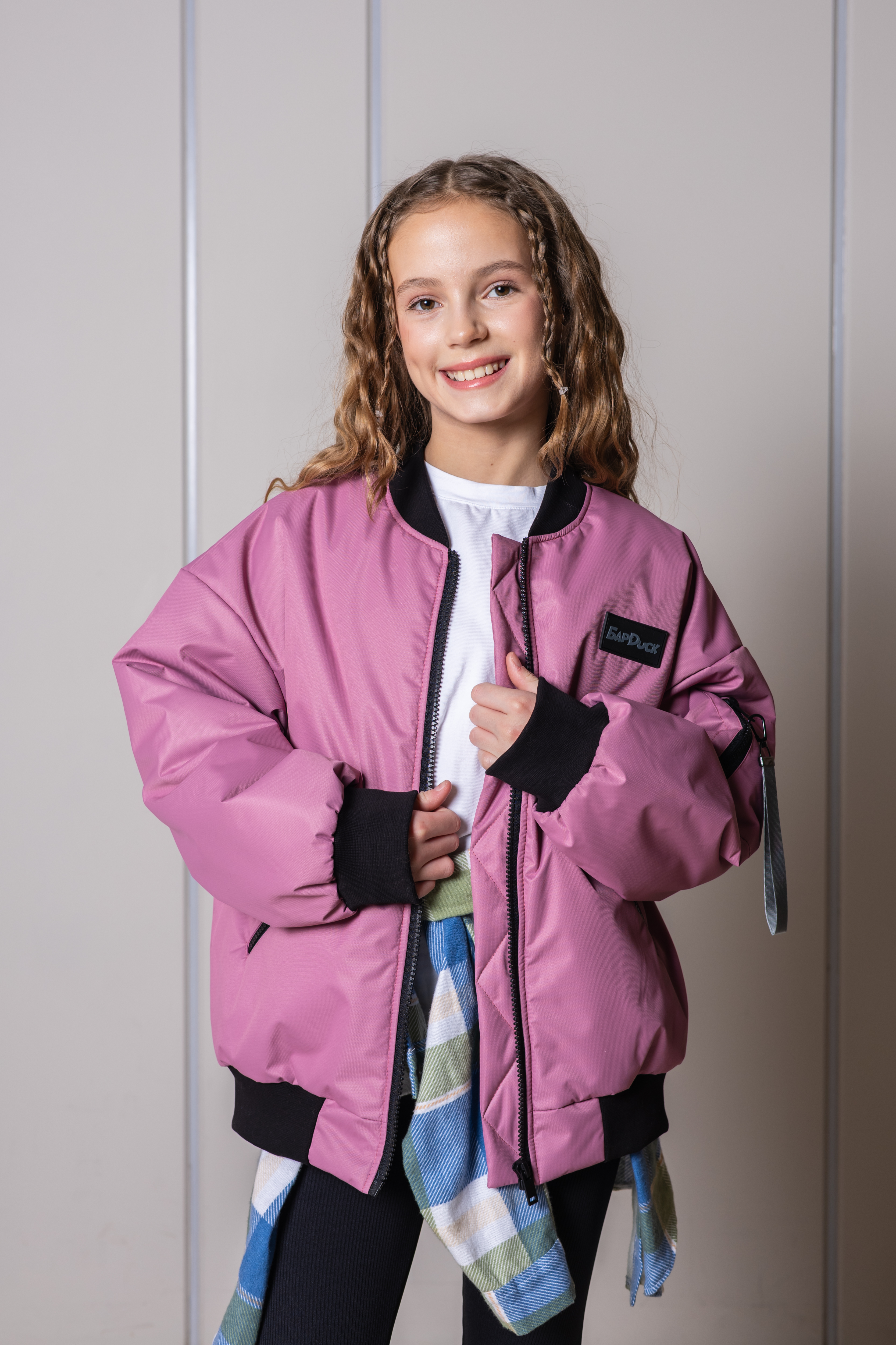 Бомбер БарDuck bd_bomber_membrana_rose - фото 1