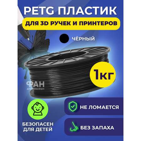 Пластик Funtasy Черный