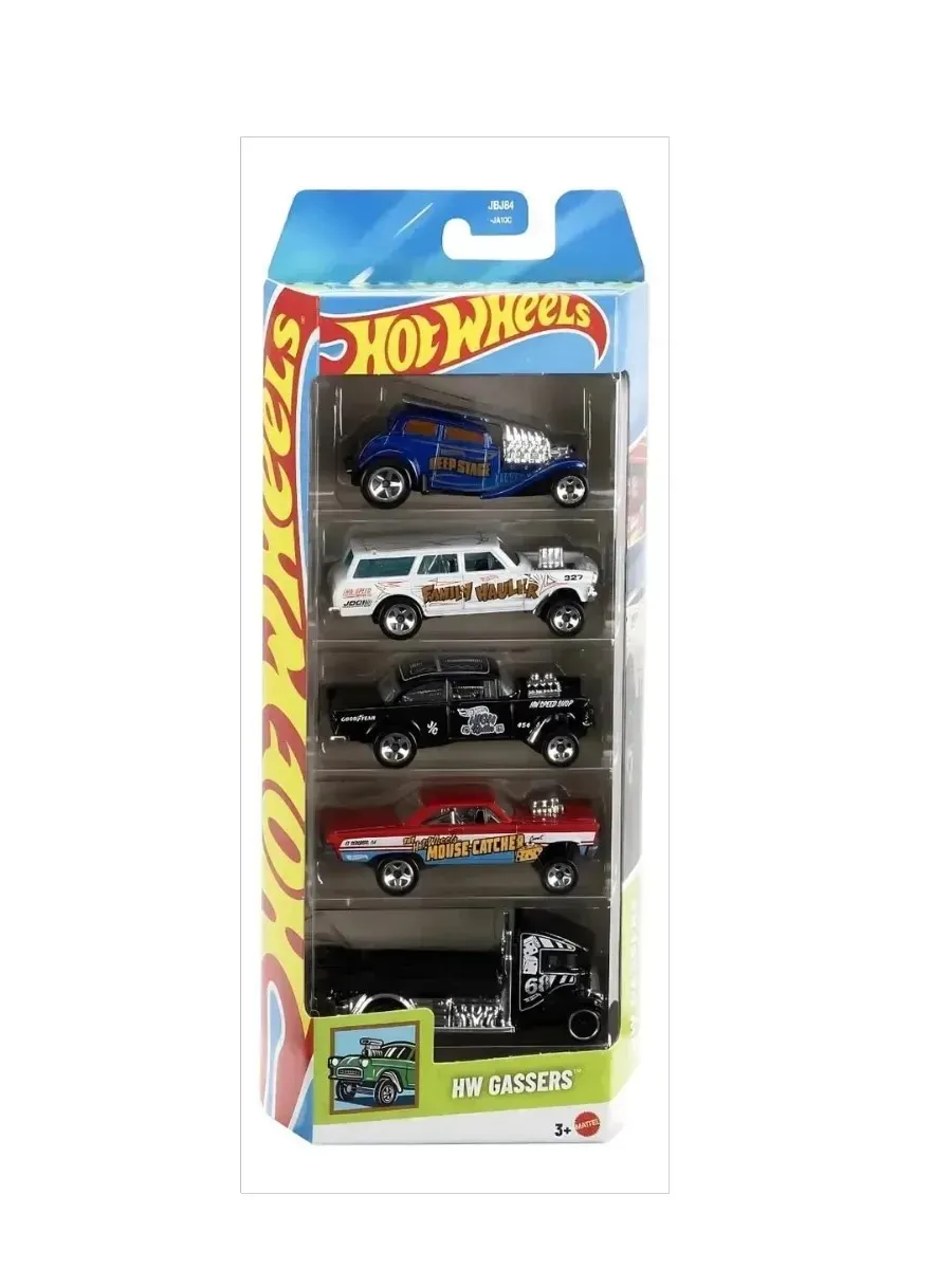 Автомобиль Hot Wheels гоночные JBJ84 - фото 1
