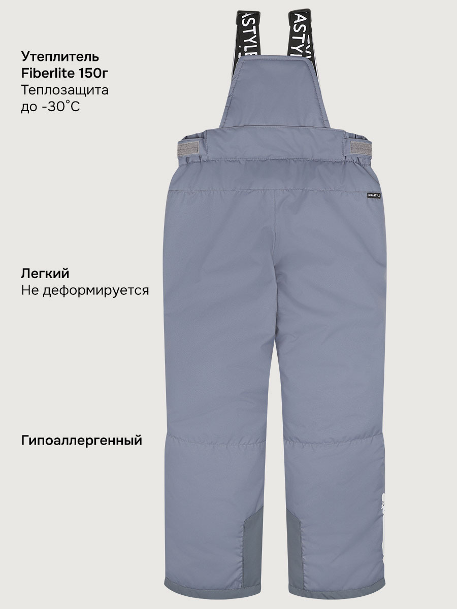 Брюки NIKASTYLE 2з4724 серый - фото 4