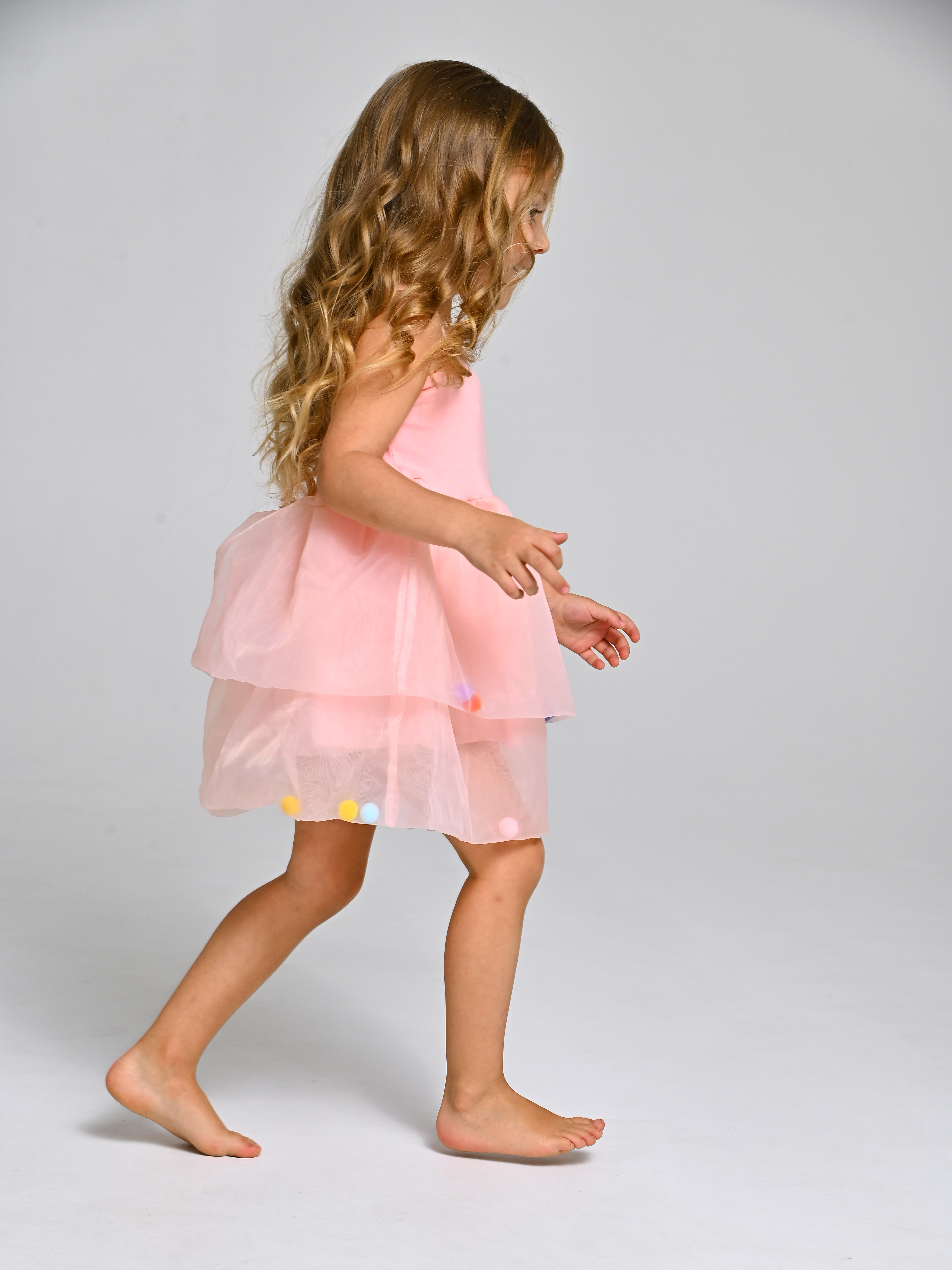 Платье Artcher Платье008Шарики_розовое - фото 7