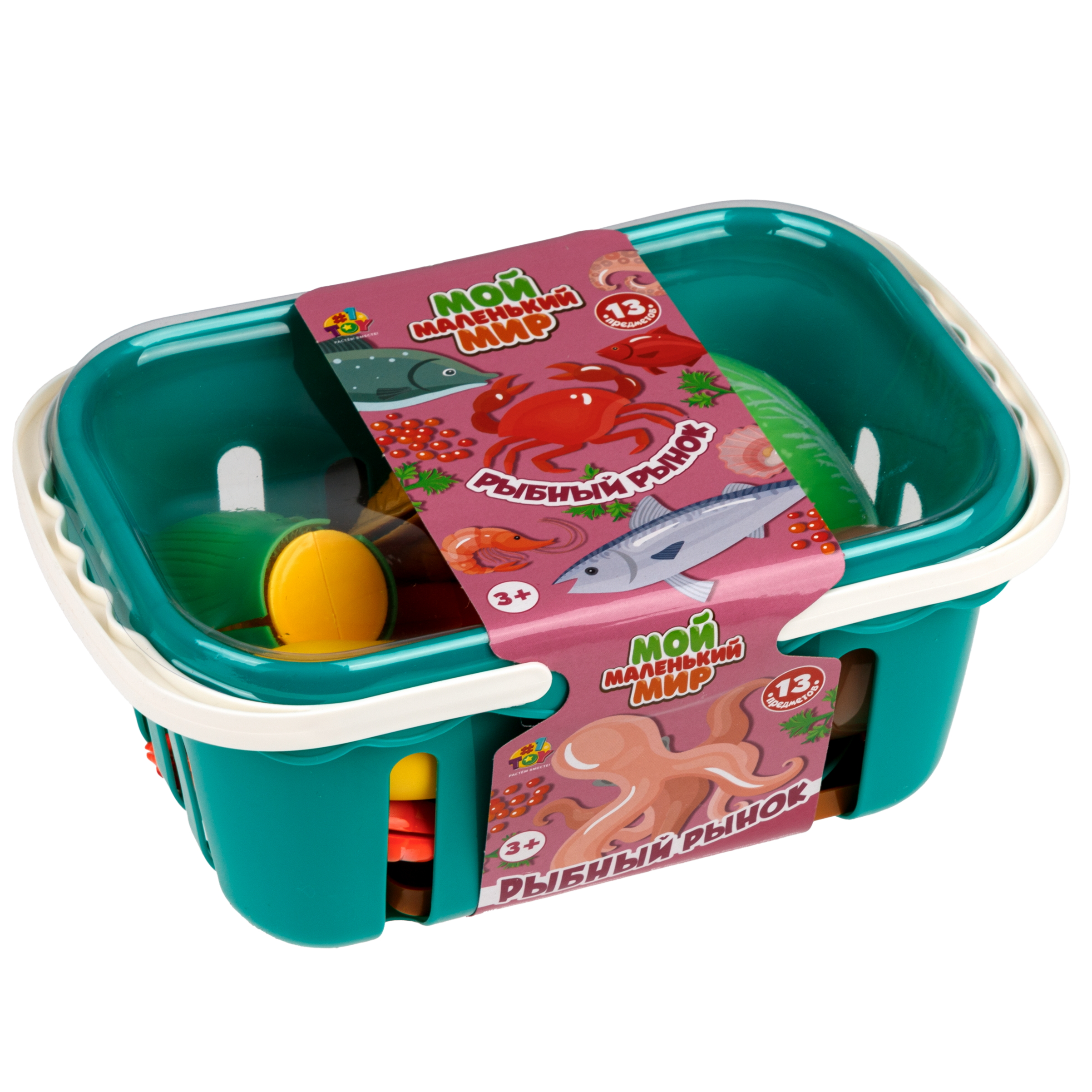 Игрушка 1TOY посуда, продукты 13 предм. - фото 30