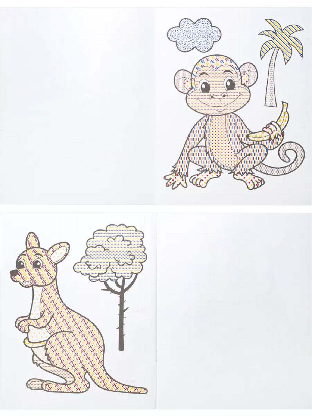 Большая водная раскраска 198х260мм Bright Kids Микс - фото 4