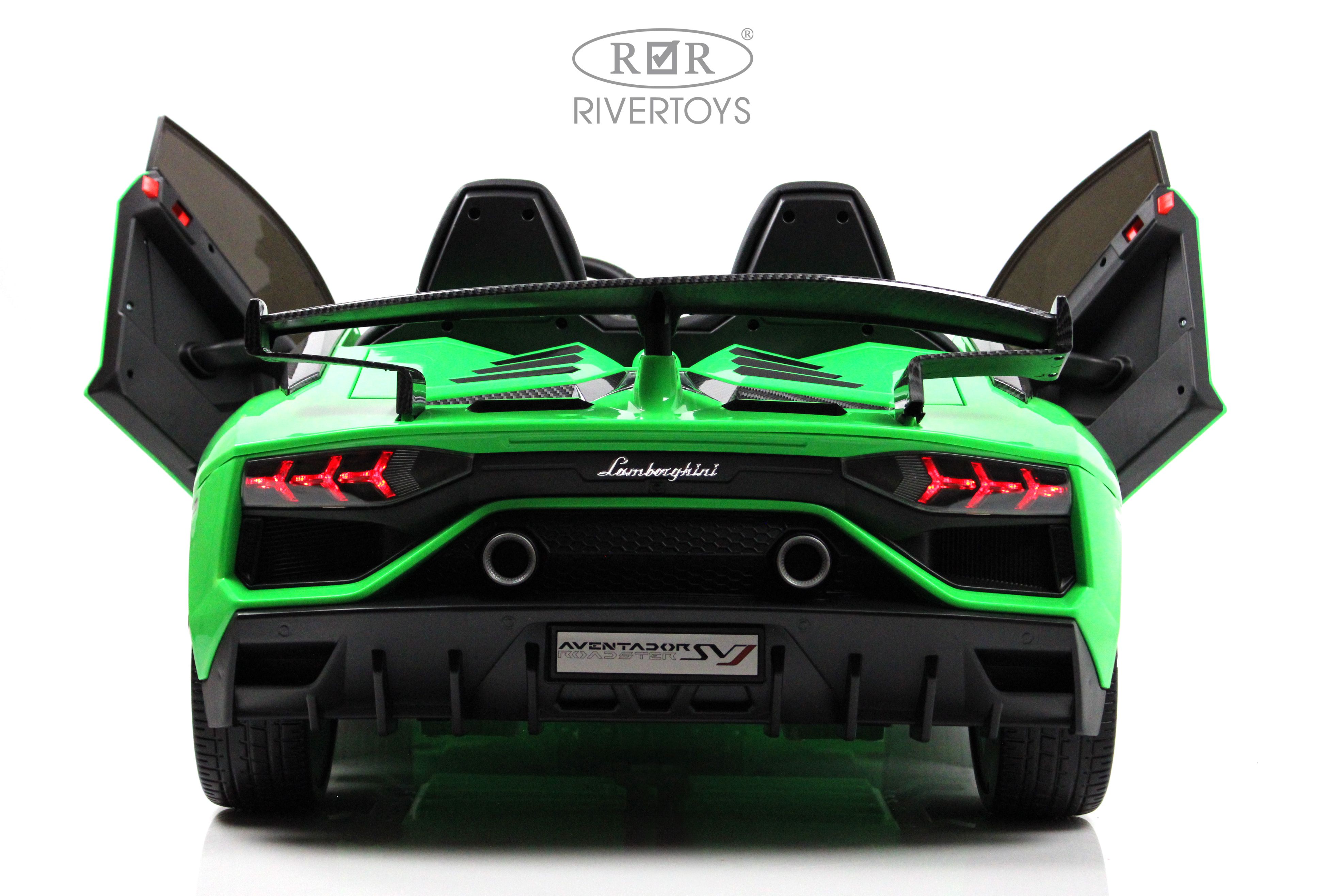 Электромобиль RIVERTOYS A111MP-GREEN С пультом ДУ - фото 5