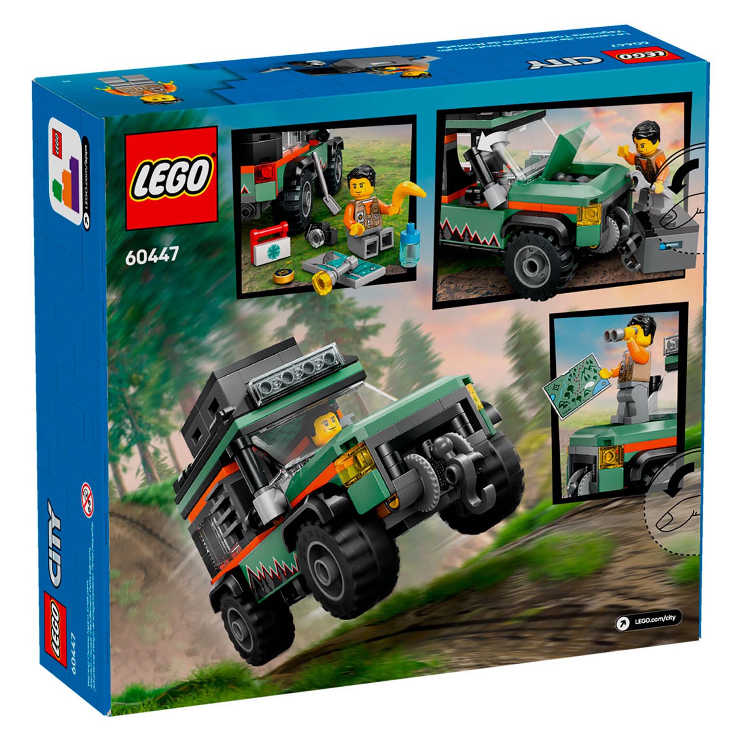 Конструктор LEGO City Джип-внедорожник 221 дет. - фото 11