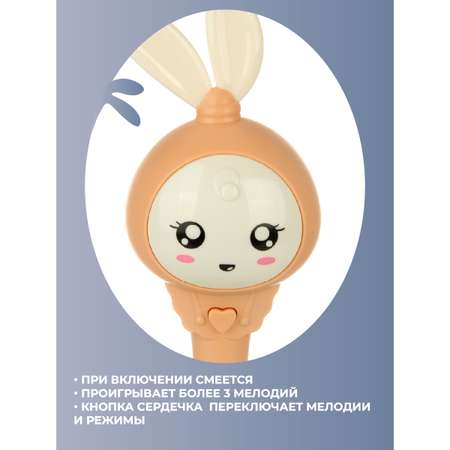 Игрушка Veld Co погремушка Умный Зайка