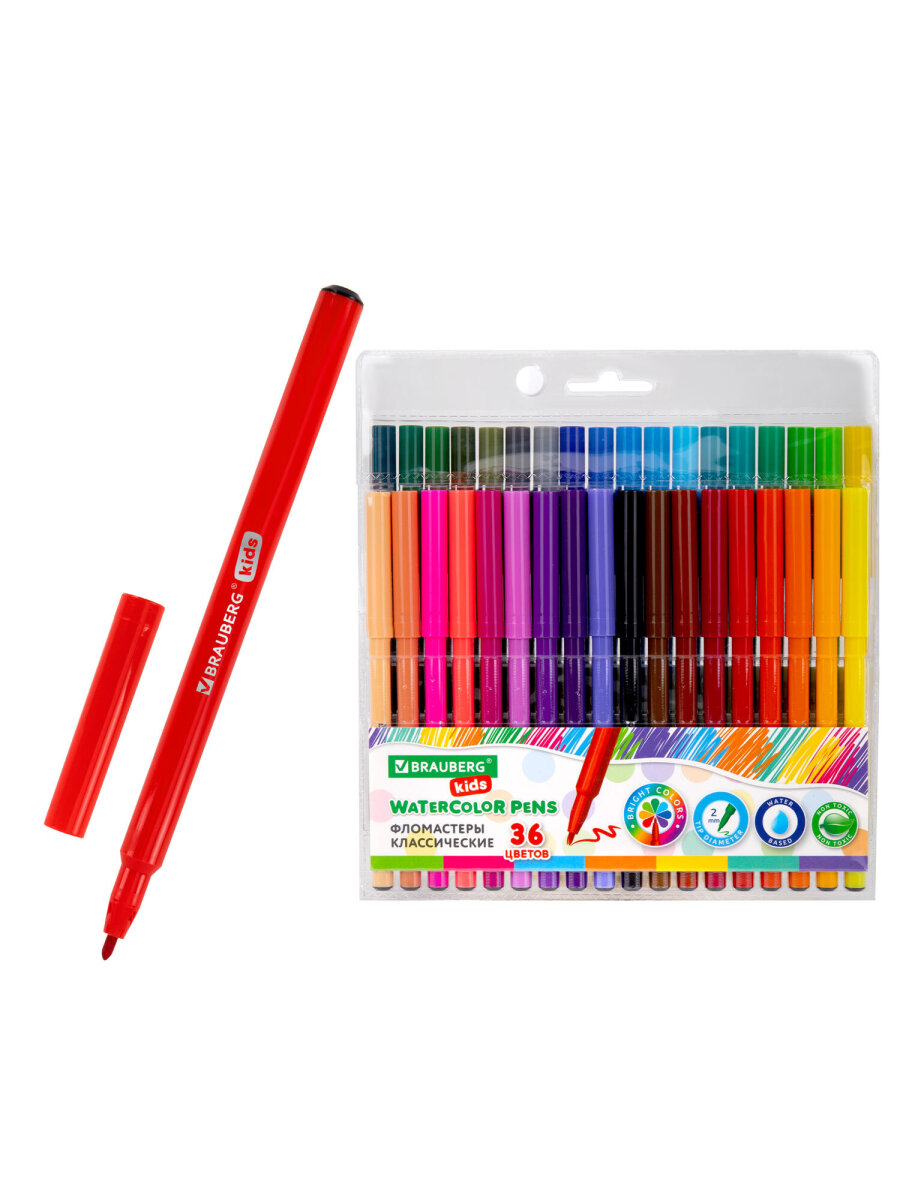 Фломастеры Brauberg - фото 2