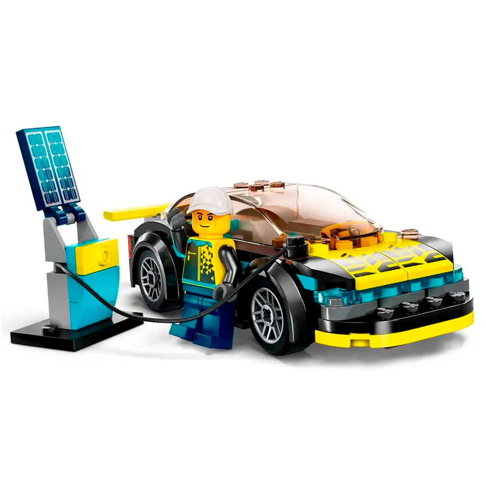 Конструктор LEGO City Спортивный электромобиль 95 дет. - фото 4