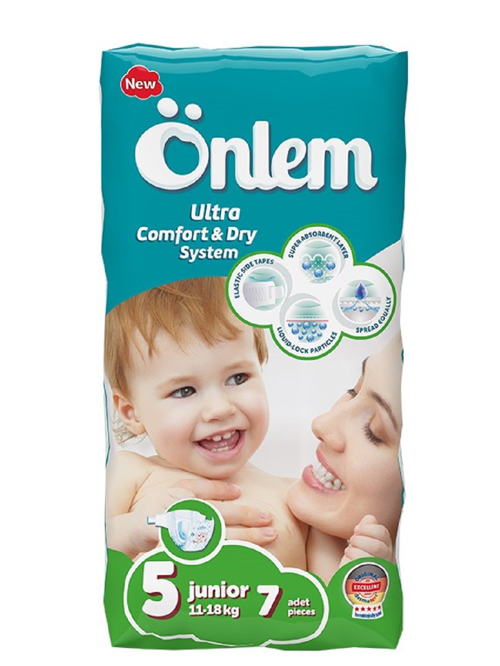 Подгузники Onlem 5 (11-18 кг) 7 шт. - фото 2