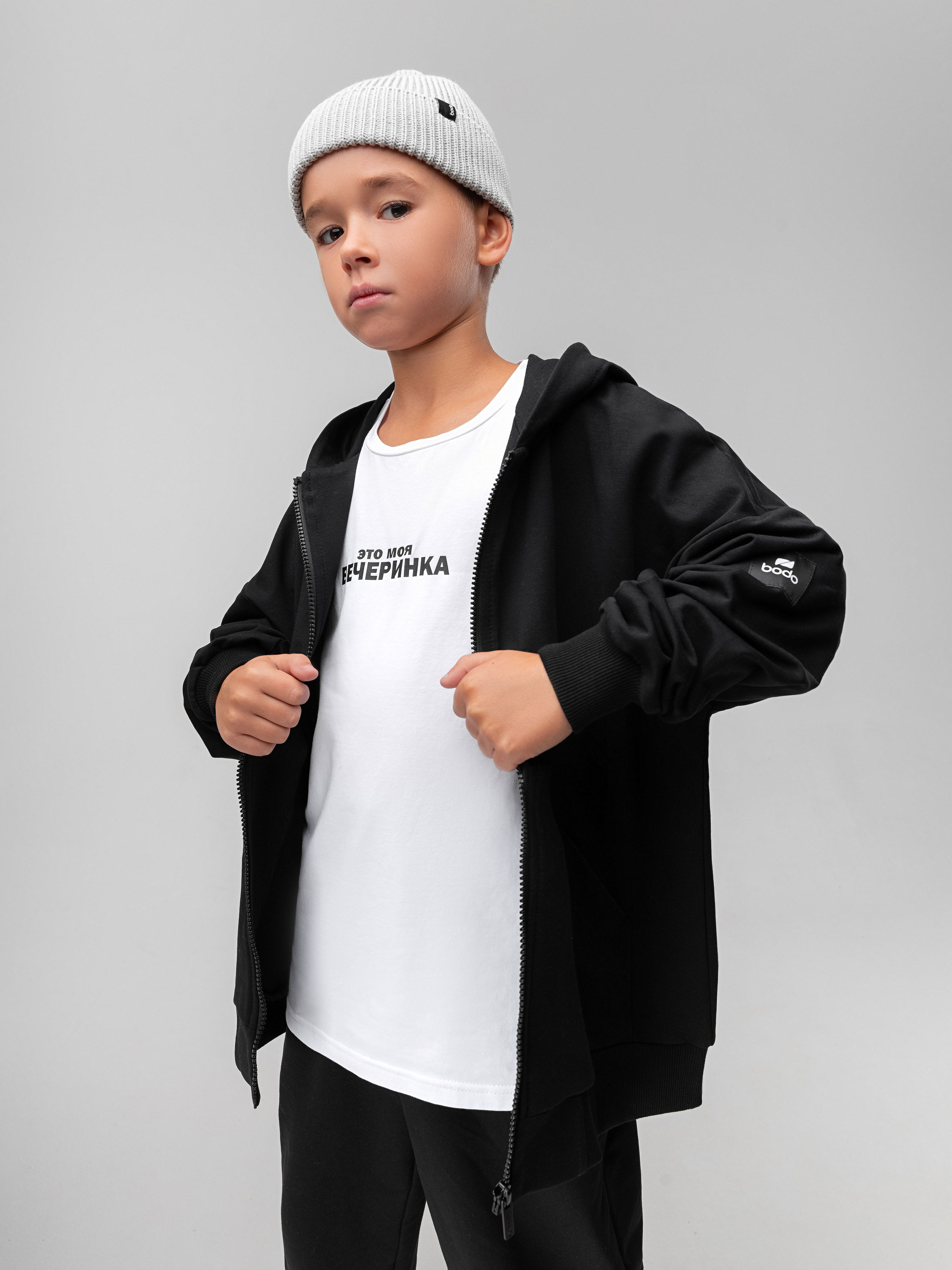 Костюм спортивный Bodo 46-136MU_черный - фото 6