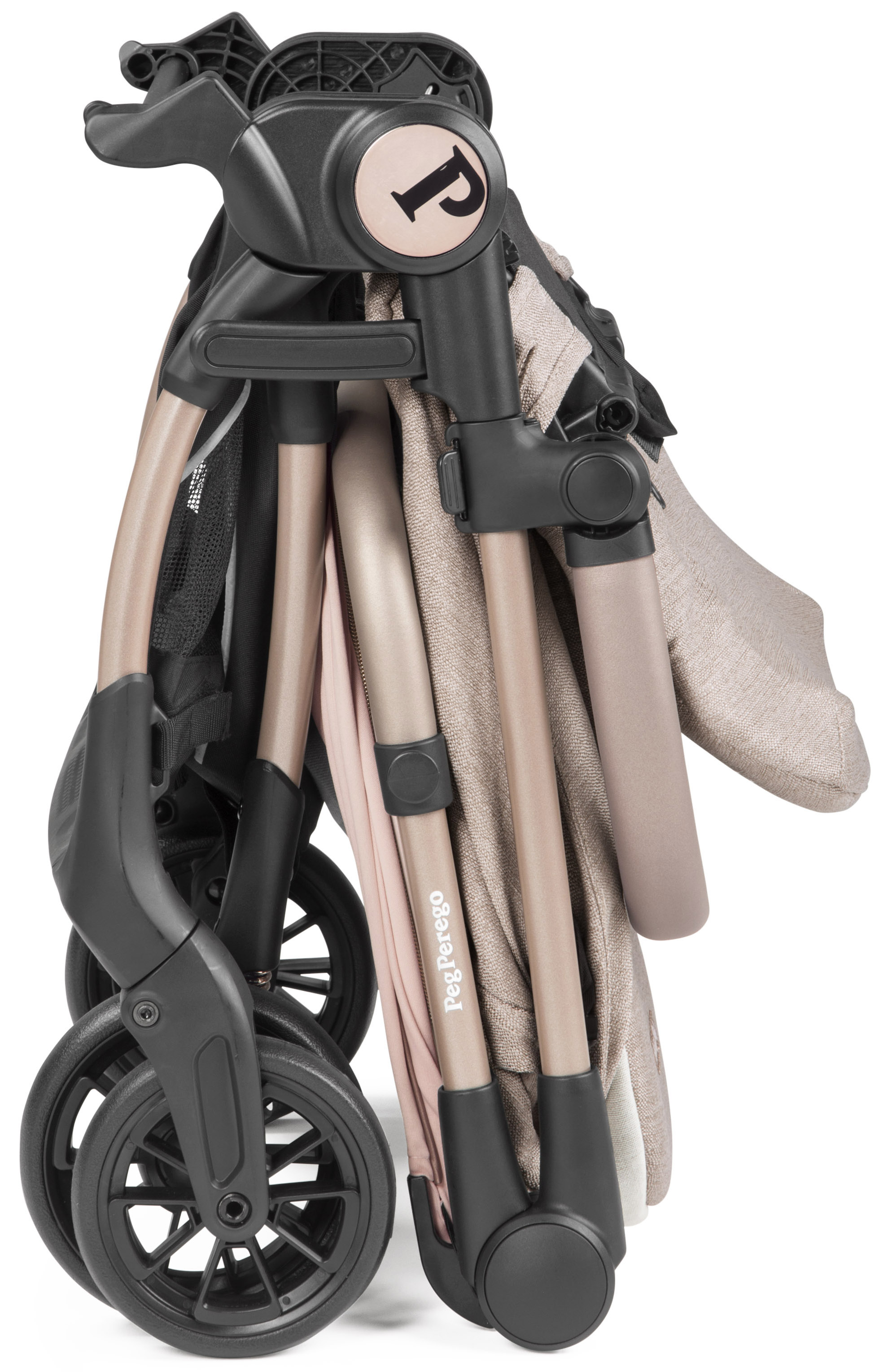 Коляска прогулочная Peg-Perego Volo розовый - фото 9