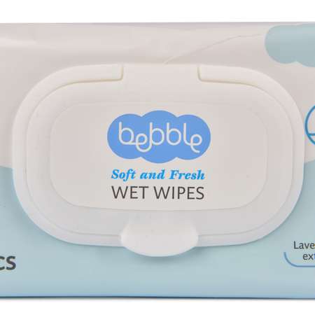 Влажные салфетки Bebble 64 шт.