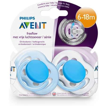 Пустышка Philips Avent от 6 мес. 2 шт.