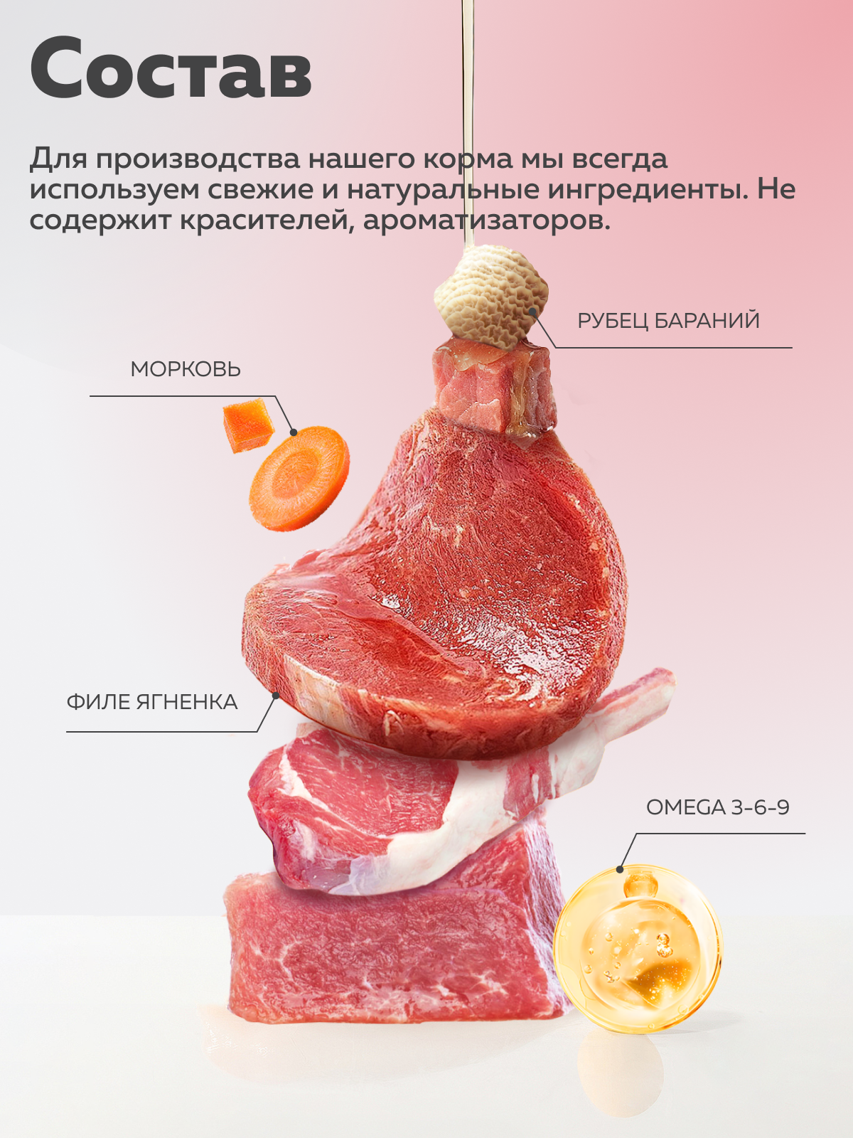 Корм влажный Зоогурман Expert solution Hypo monoprotein Ягнёнок с рисом 100 гр х 12 шт. - фото 4