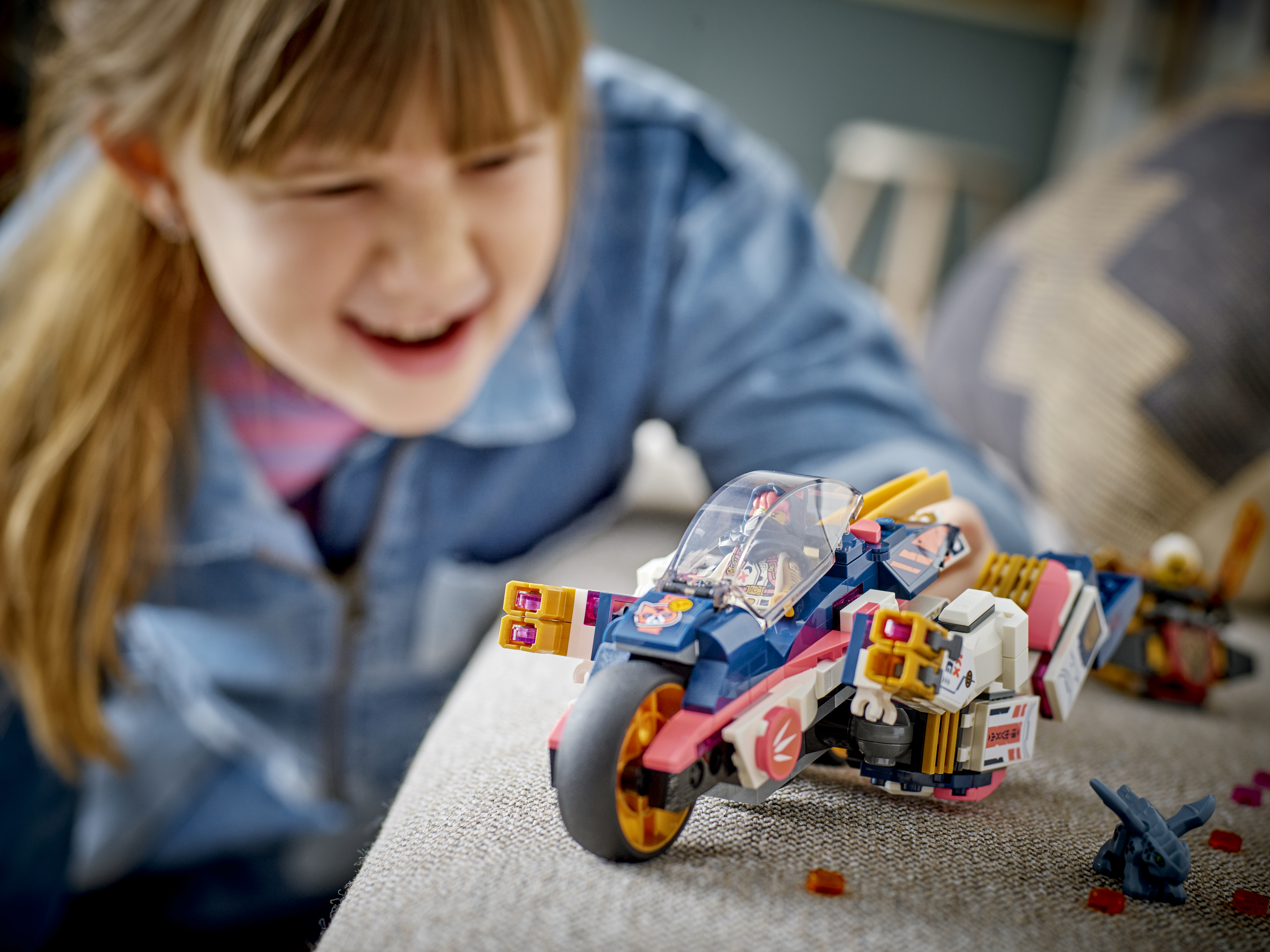 Конструктор LEGO NINJAGO Soras Transforming Mech Bike 384 дет. - фото 18