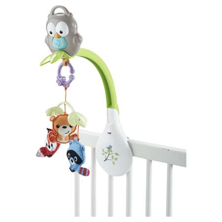 Мобиль Fisher Price Лесные друзья 3в1 музыкальный CDM84