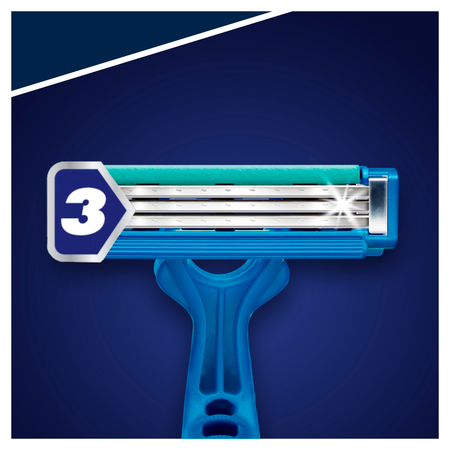 Бритвы одноразовые Gillette Blue Simple3 8шт