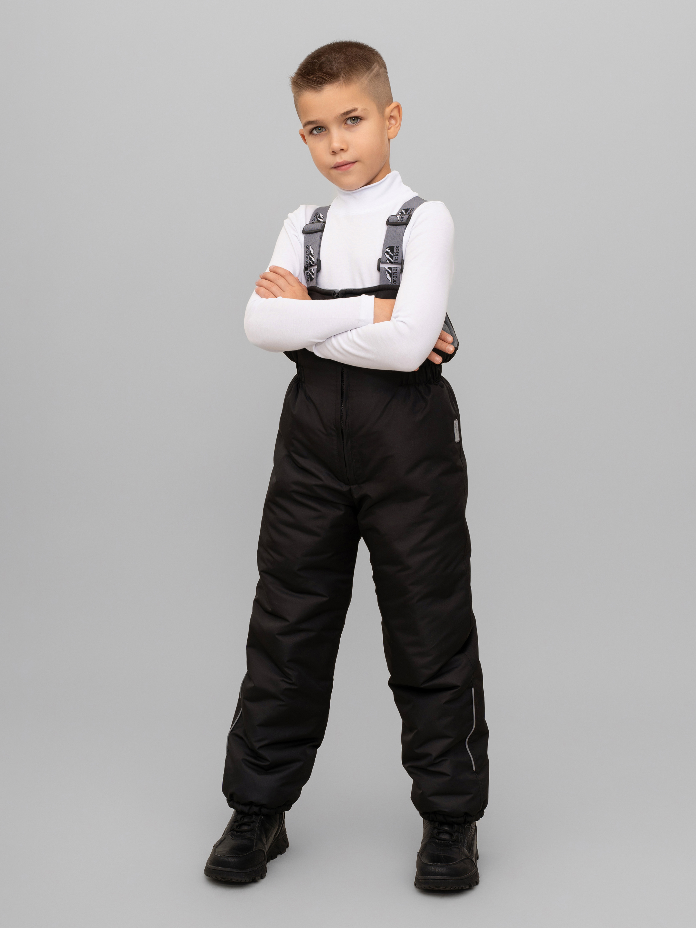 Полукомбинезон Arctic kids 60-010 черный - фото 14