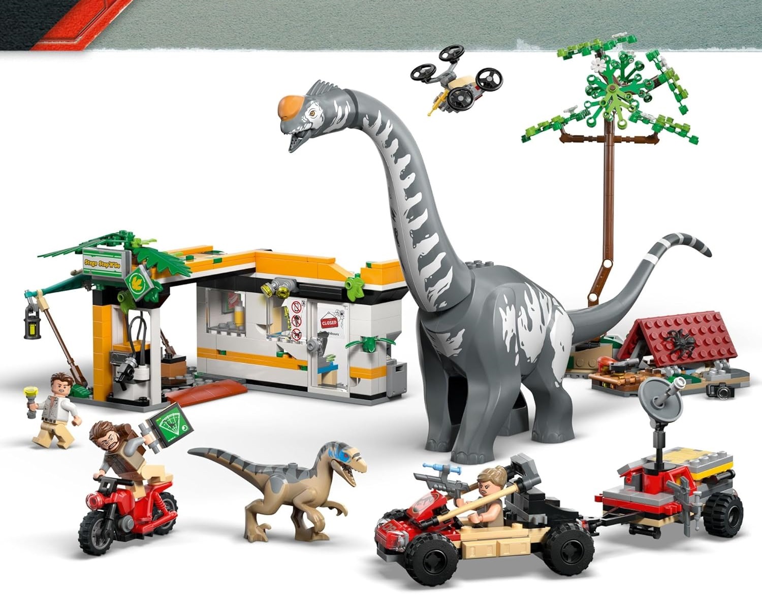 Конструктор LEGO Jurassic World Миссия по отслеживанию 582 дет. - фото 2