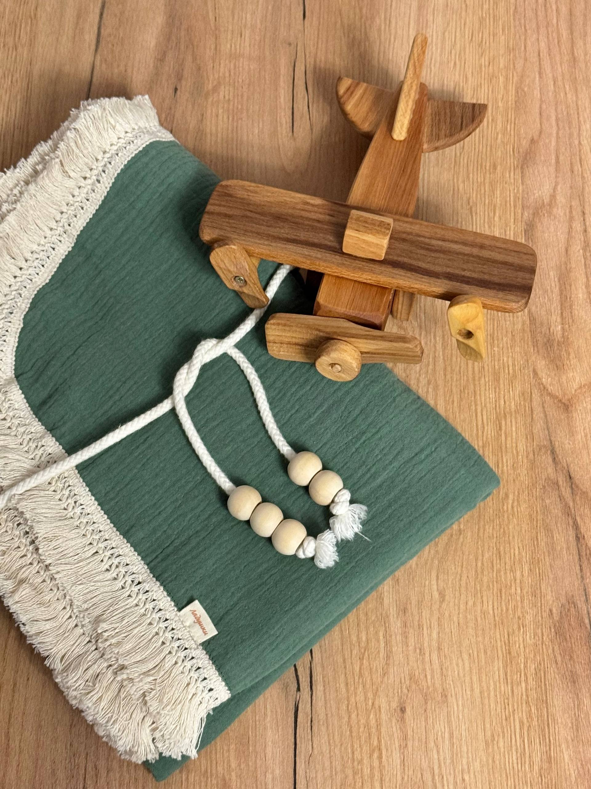 Плед Ладушки муслиновый 100 x 130 см муслин - фото 4