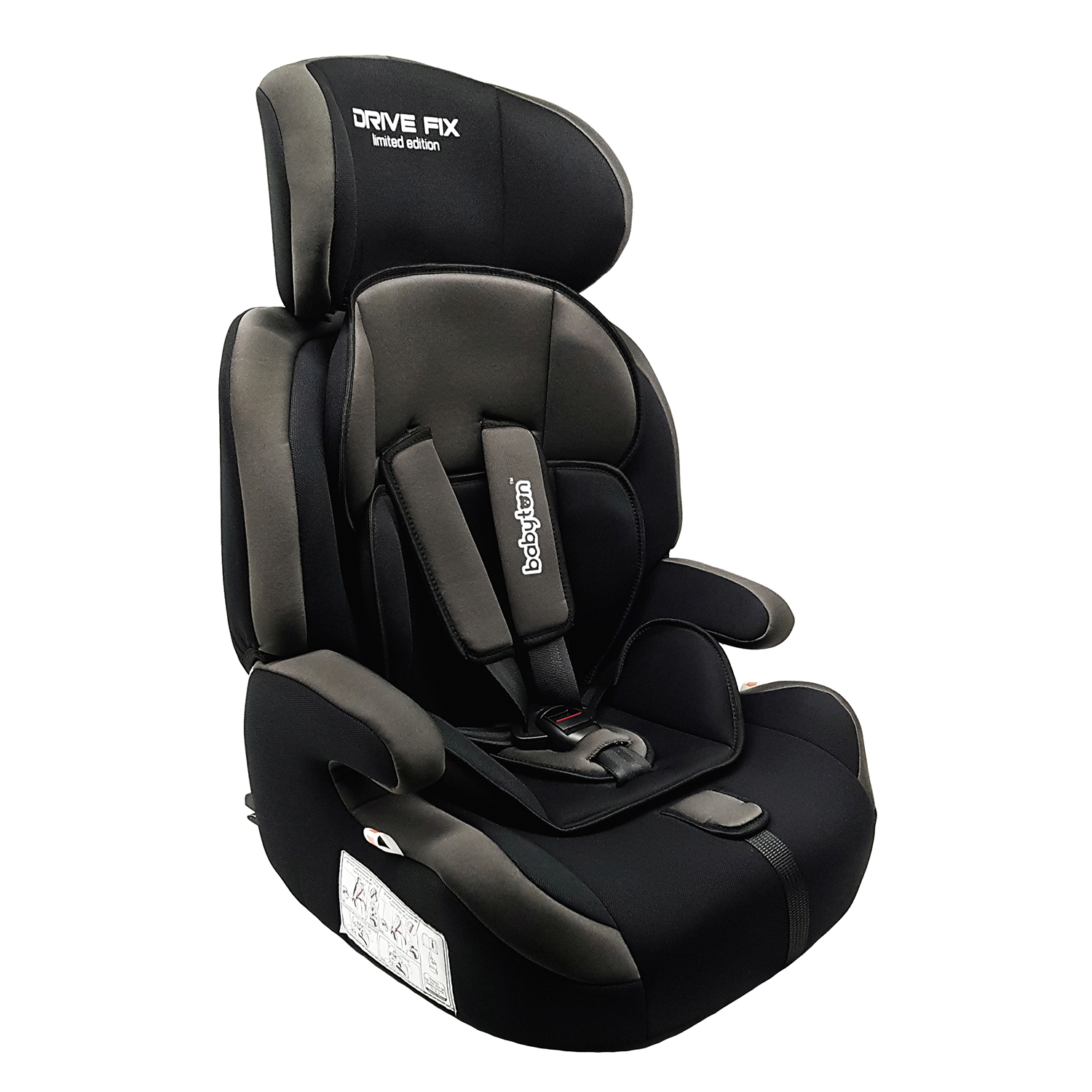 Автокресло Babyton Drive Fix Isofix 1/2/3 (9-36 кг) - фото 4