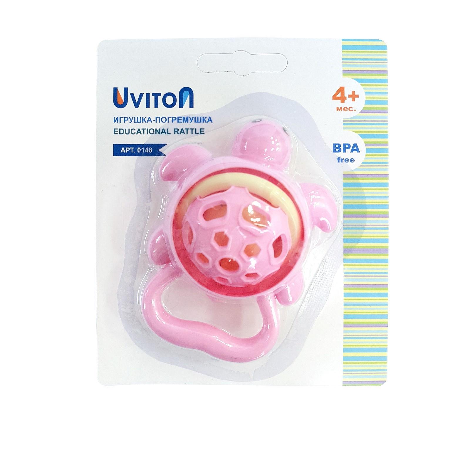 Игрушка Uviton погремушка Черепашка в ассортименте - фото 8
