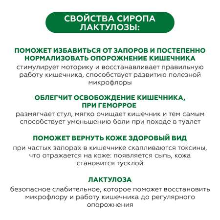 Биологически активная добавка Consumed Лактулозы сироп 500г