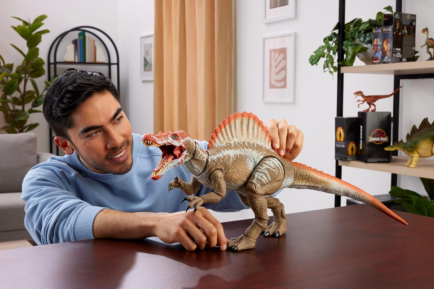 Фигурка Jurassic World Спинозавр - фото 6