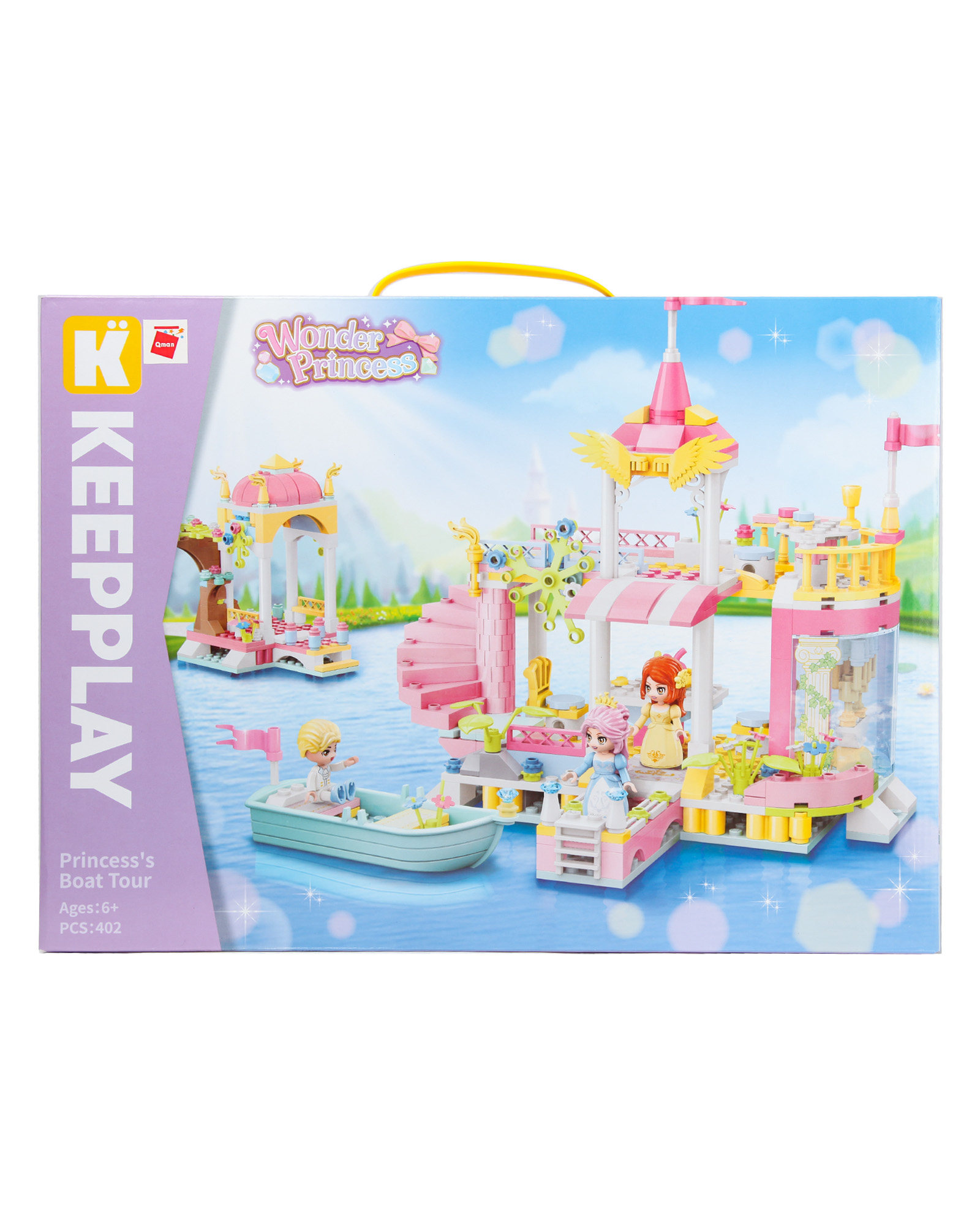 Конструктор QMAN Прогулка на лодке 221 дет. - фото 3
