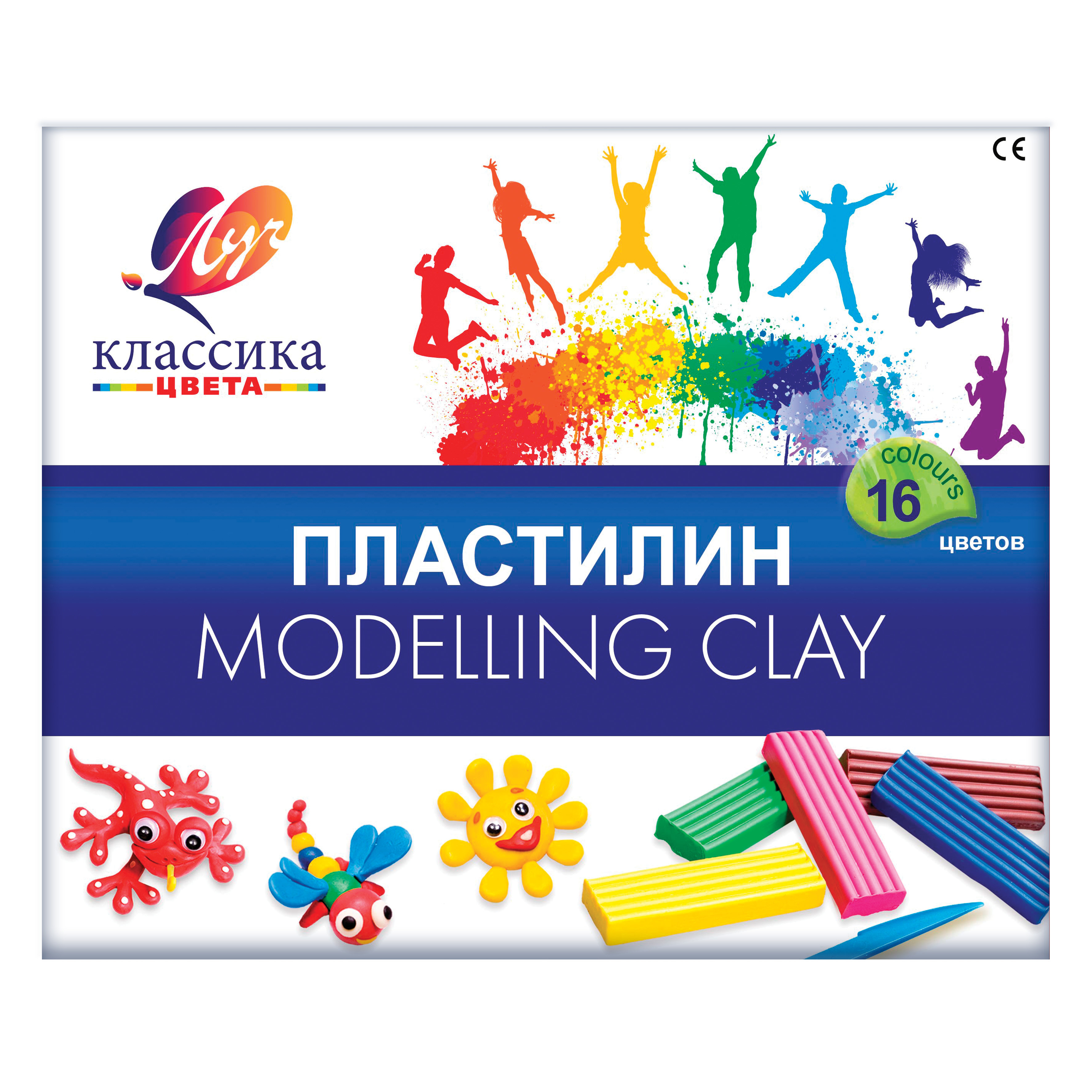 Пластилин Луч 16 цв. - фото 6