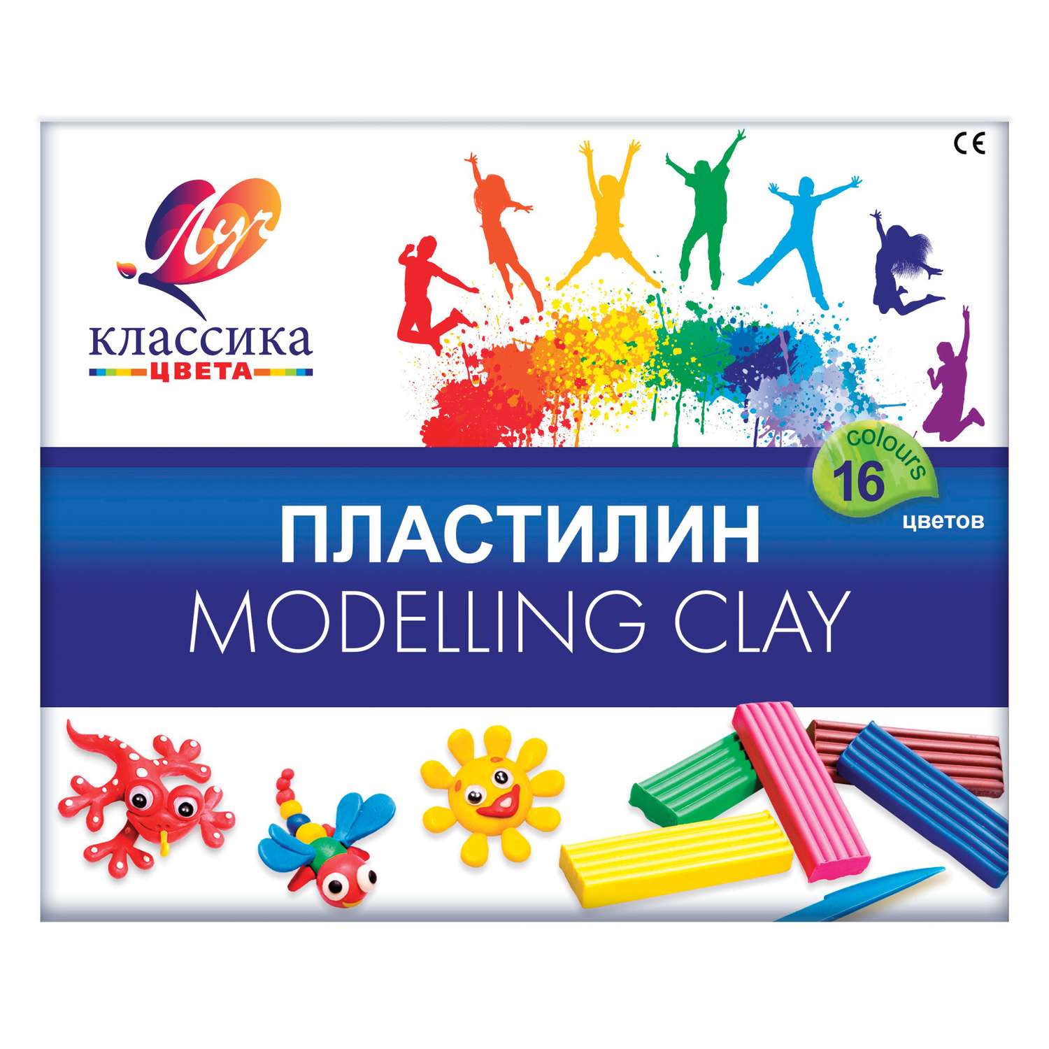 Пластилин Луч 16 цв. - фото 6