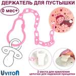 Клипса для пустышки Uviton в ассортименте