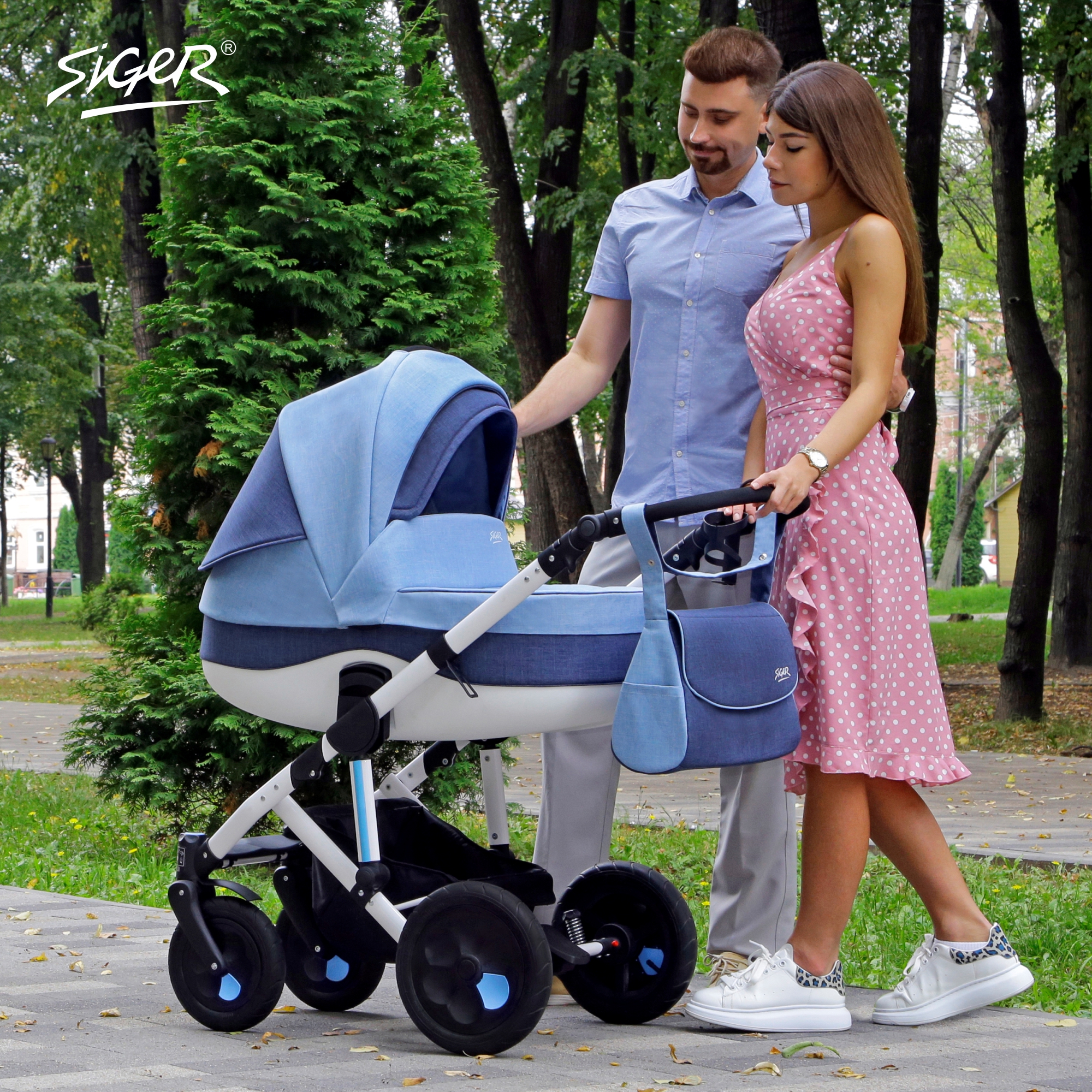 Коляска 2в1 SIGER Marco - фото 16