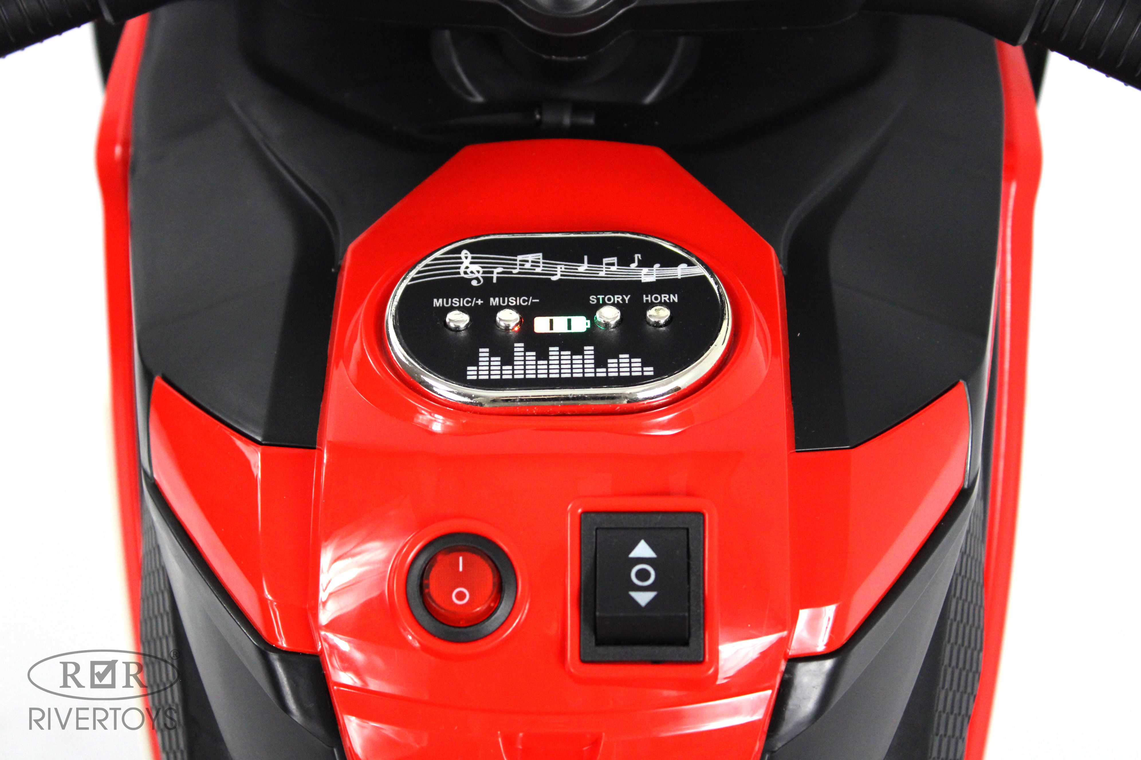 Электромобиль RIVERTOYS K002PX-A-RED - фото 11