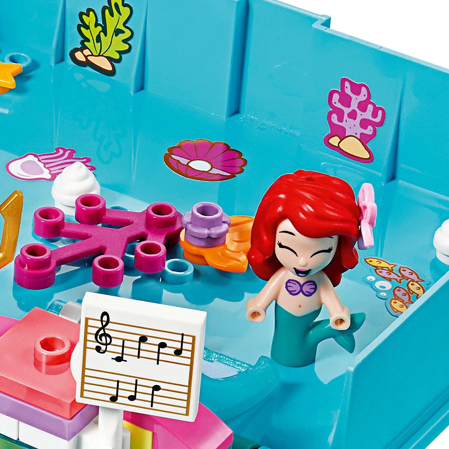 Конструктор LEGO Disney Princess Книга приключений Ариэль блочный - фото 13
