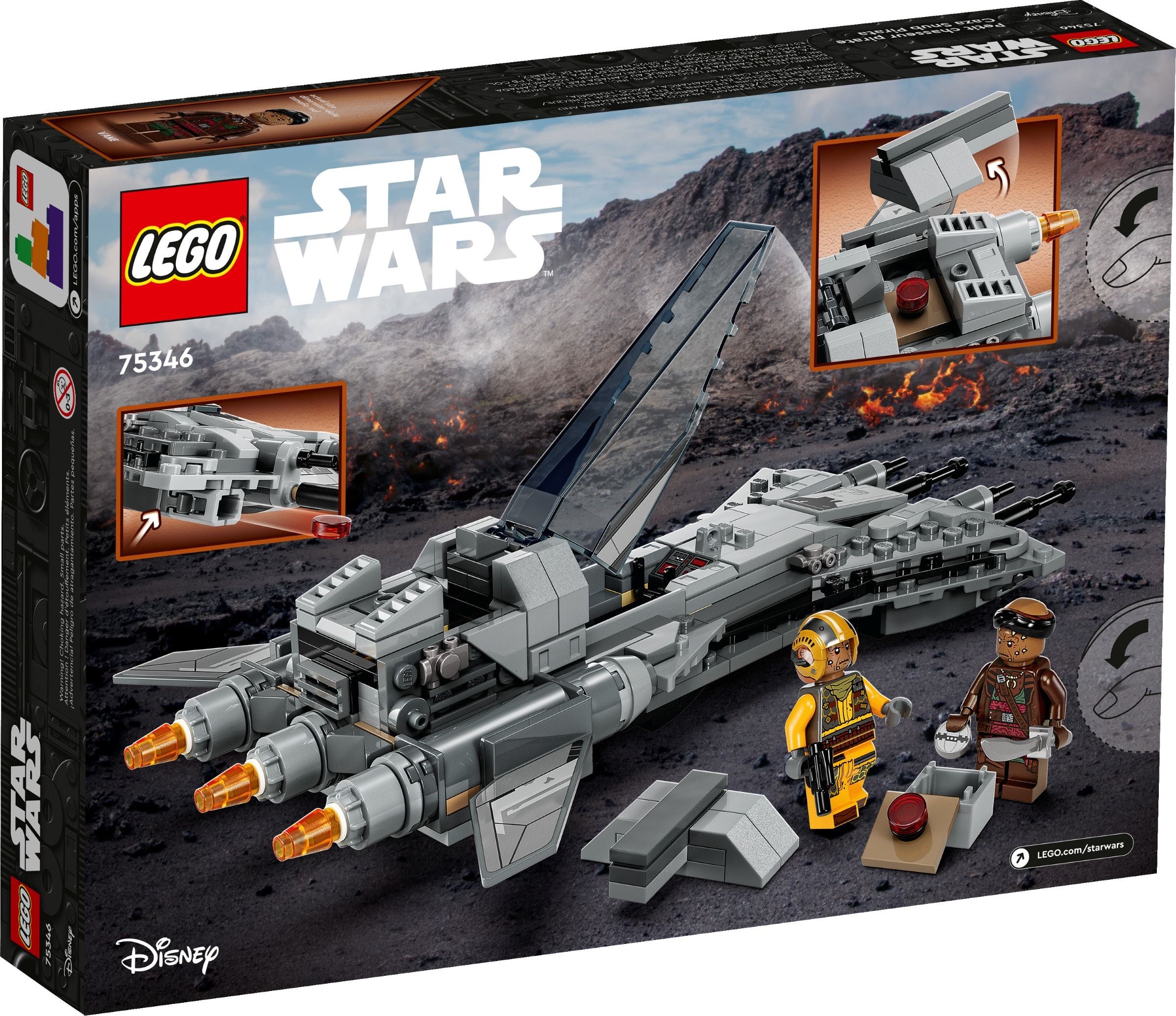 Конструктор LEGO Star Wars 75346 285 дет. - фото 6
