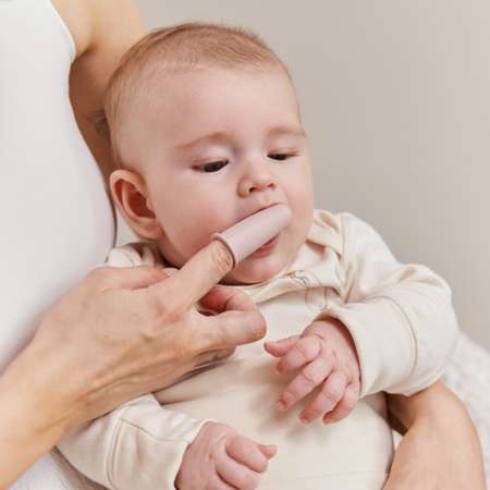 Зубная щетка на палец Happy Baby