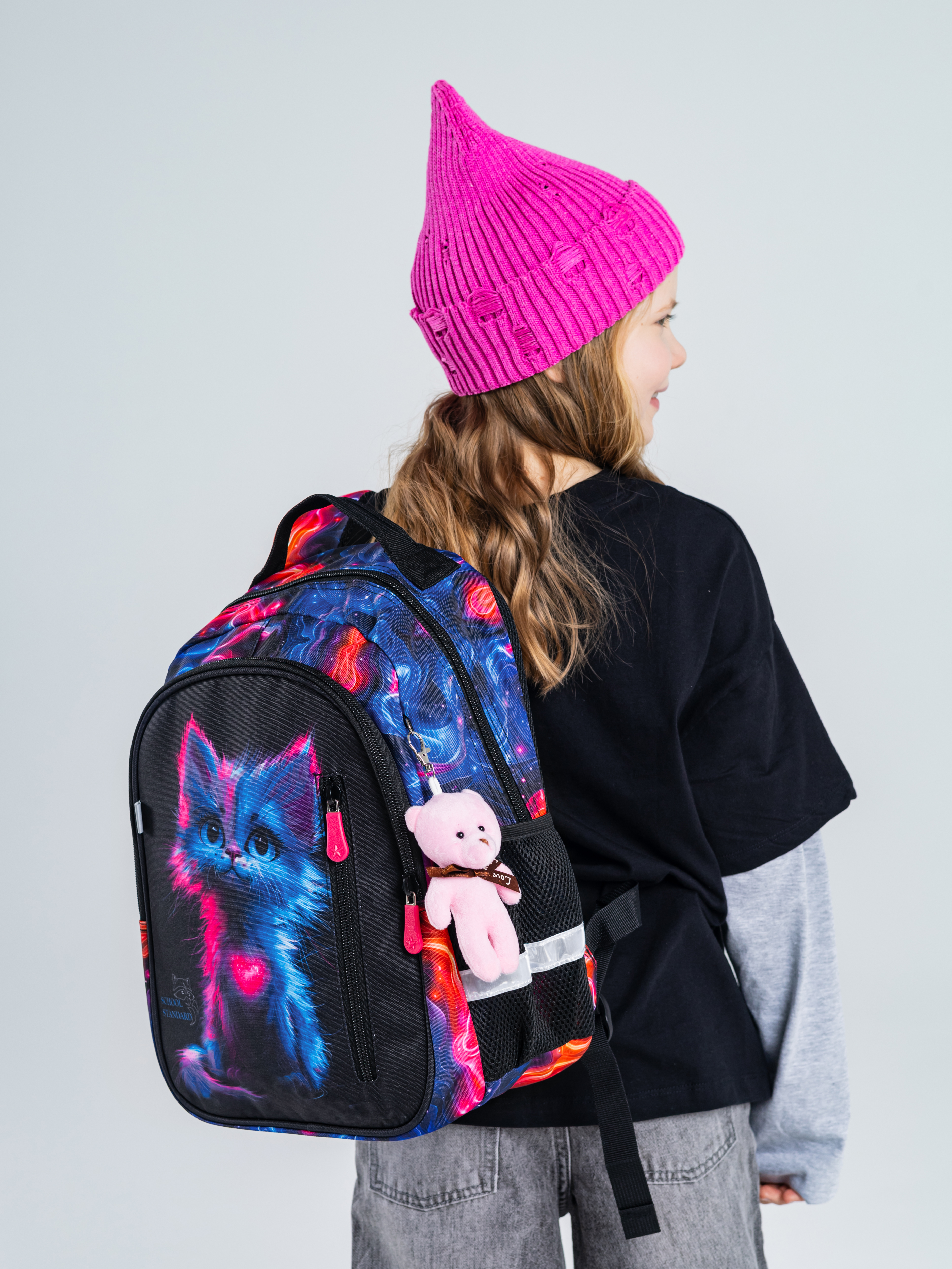 Рюкзак School Standard первокласснику набор 4 в 1 - фото 4