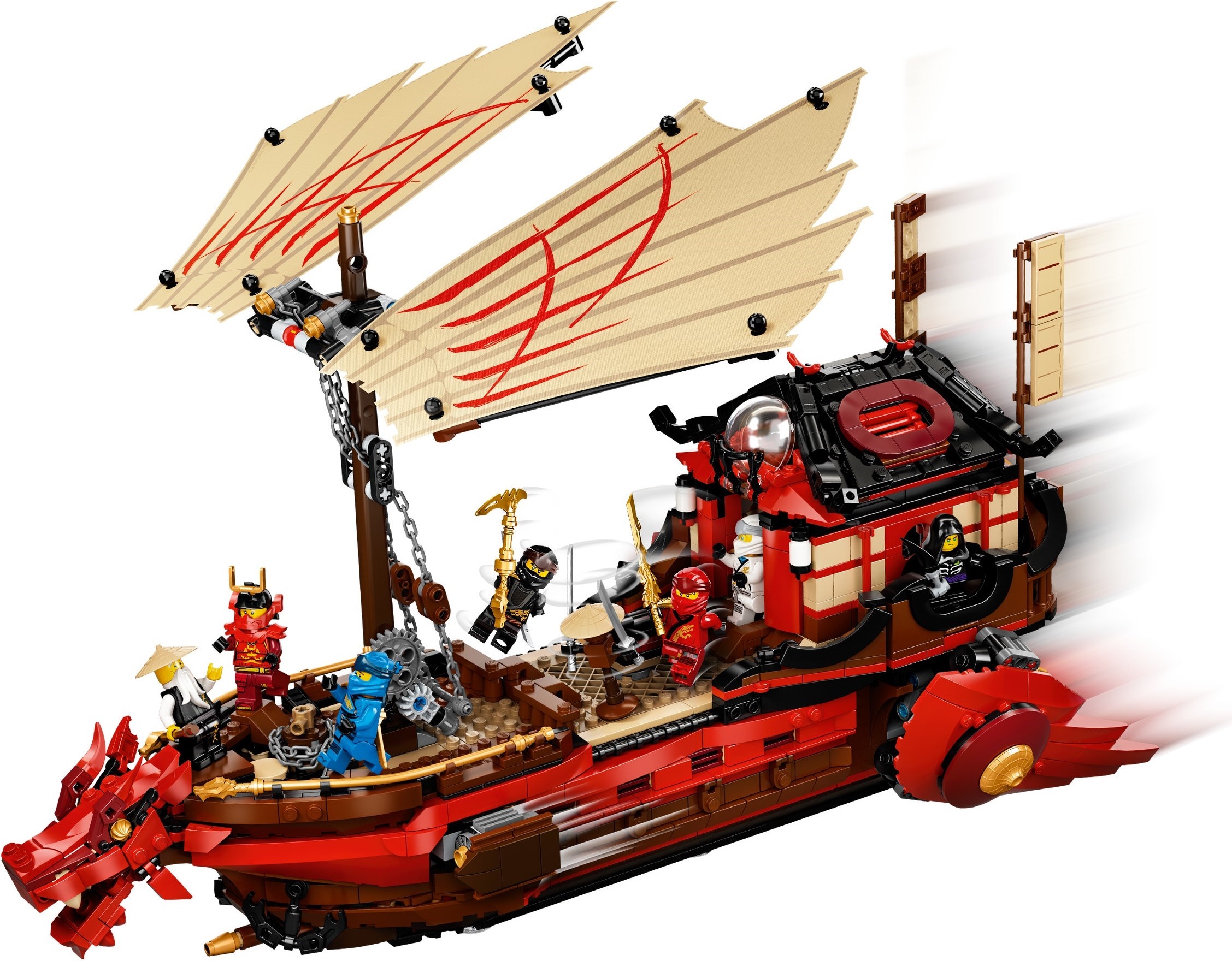 Конструктор LEGO NINJAGO 71705 1781 дет. - фото 8