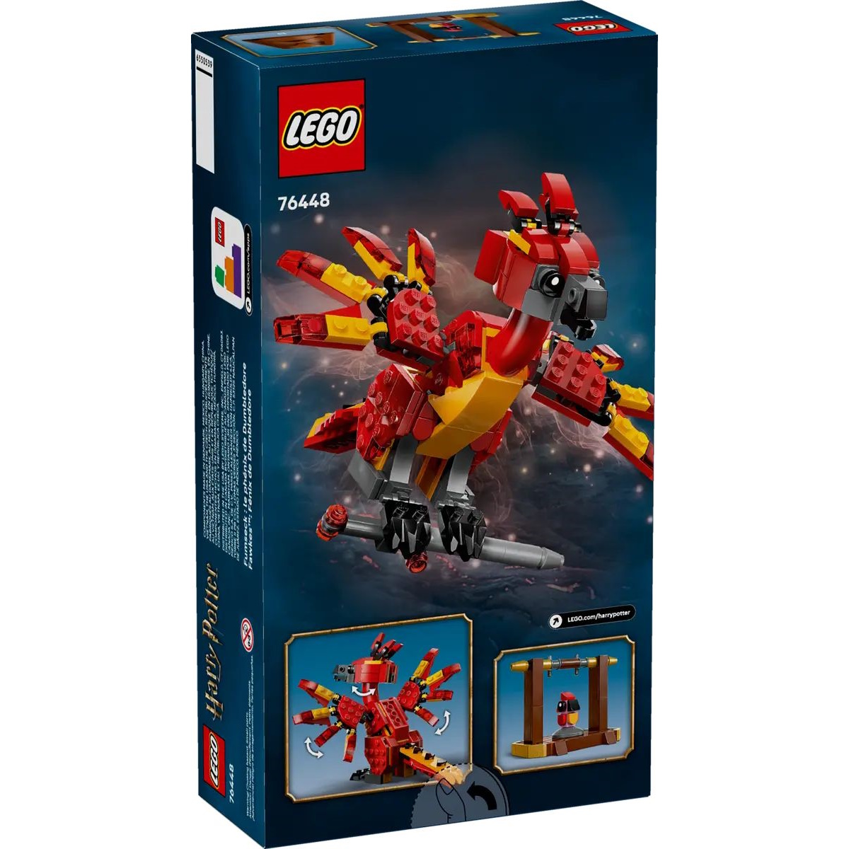 Конструктор LEGO Harry Potter Фоуск: феникс Дамблдора 299 дет. - фото 6
