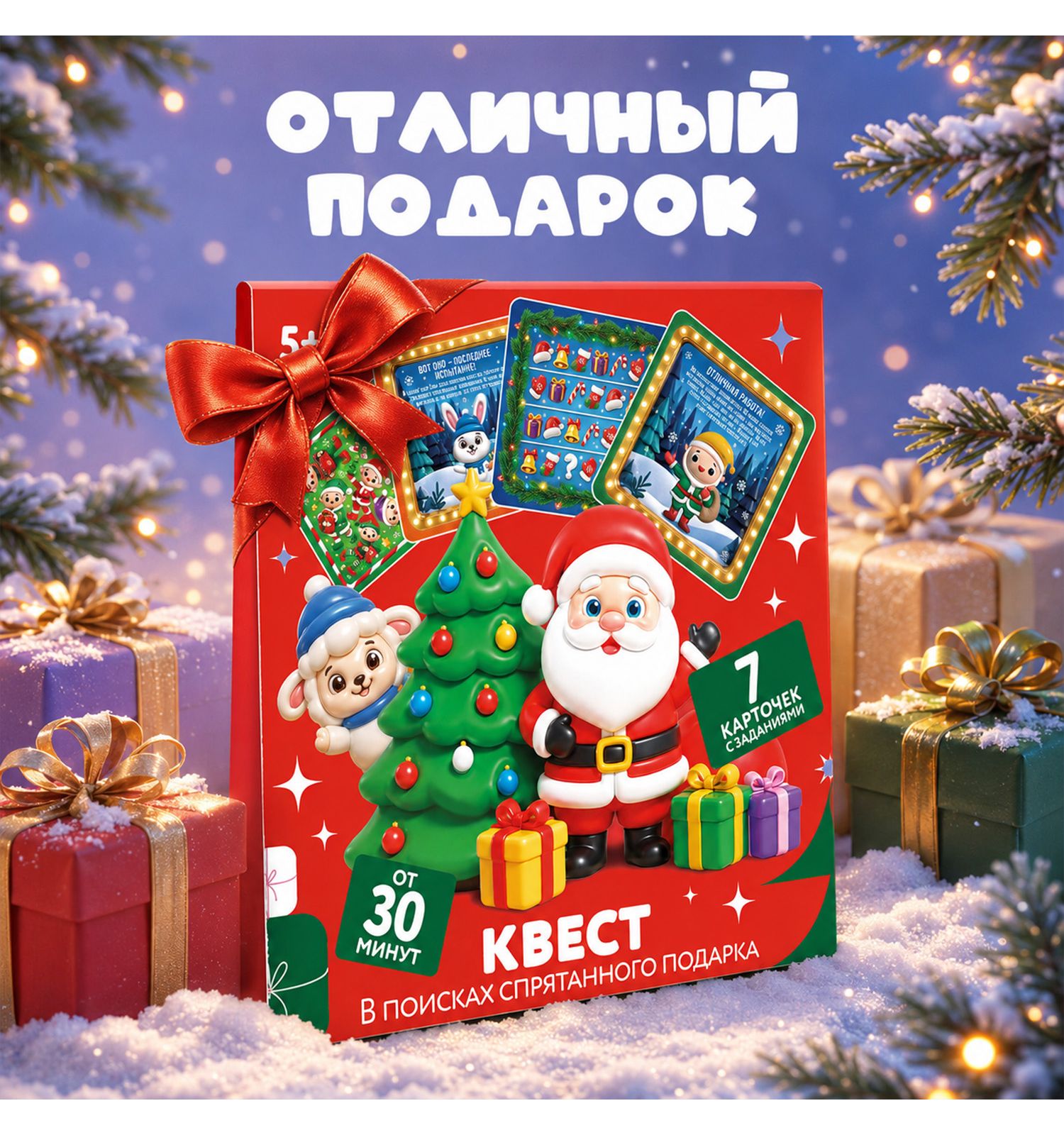 Настольная игра Десятое королевство Квест в поисках подарка - фото 2