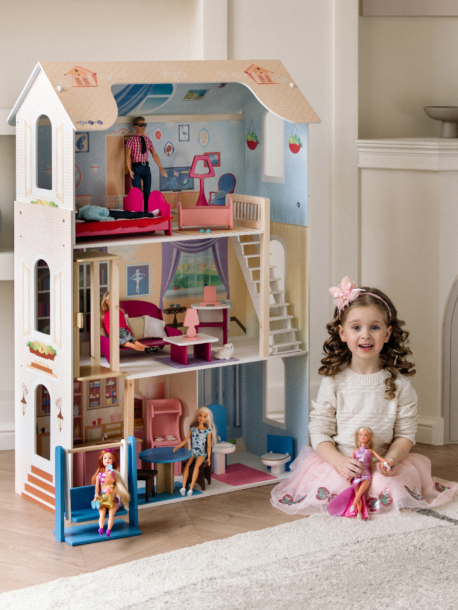 Домик для кукол PAREMO 120 см с мебелью PD315-03 - фото 9