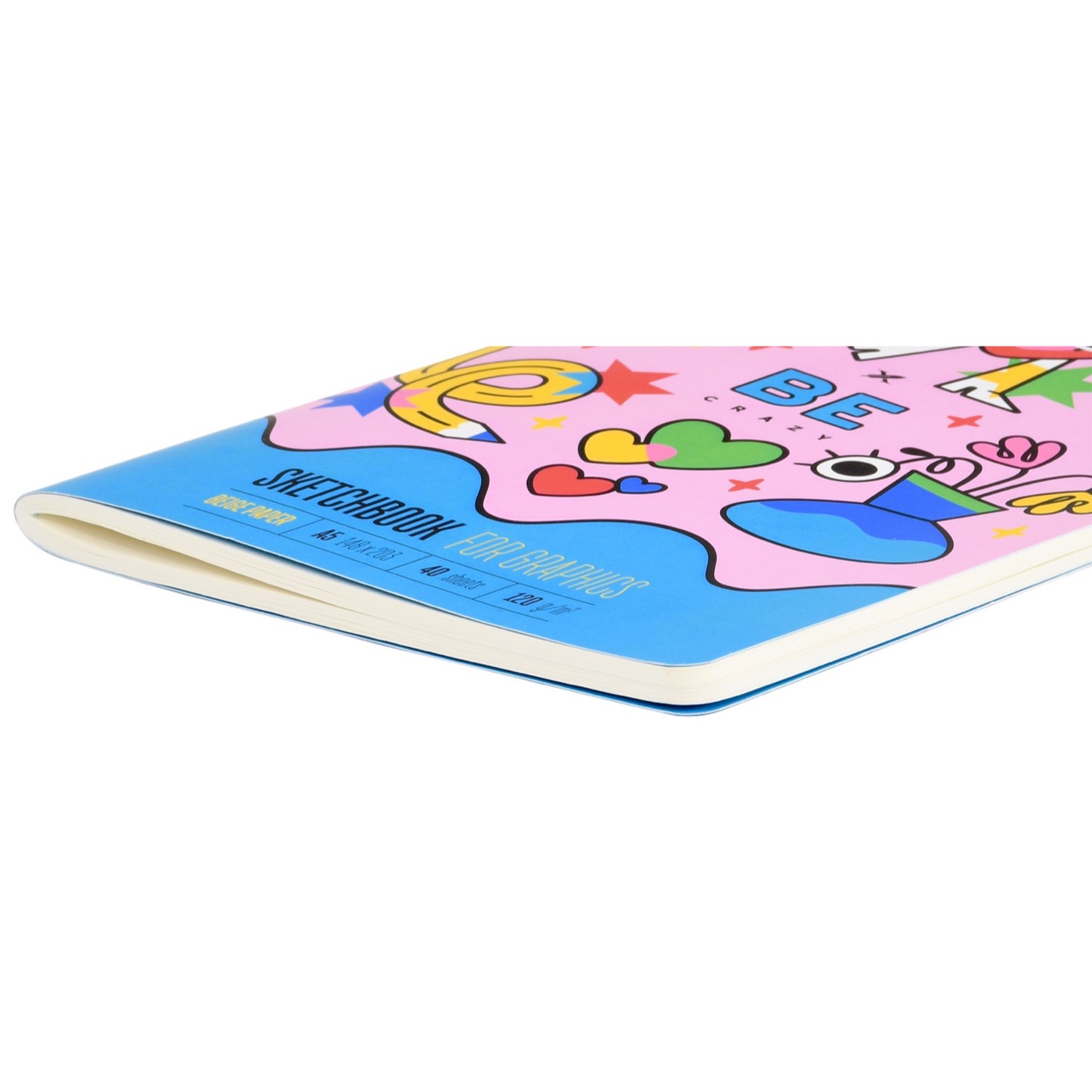 Скетчбук Lorex Stitch Gradient touch soft touch А5 40л LXSBSA5-GT в ассортименте - фото 9