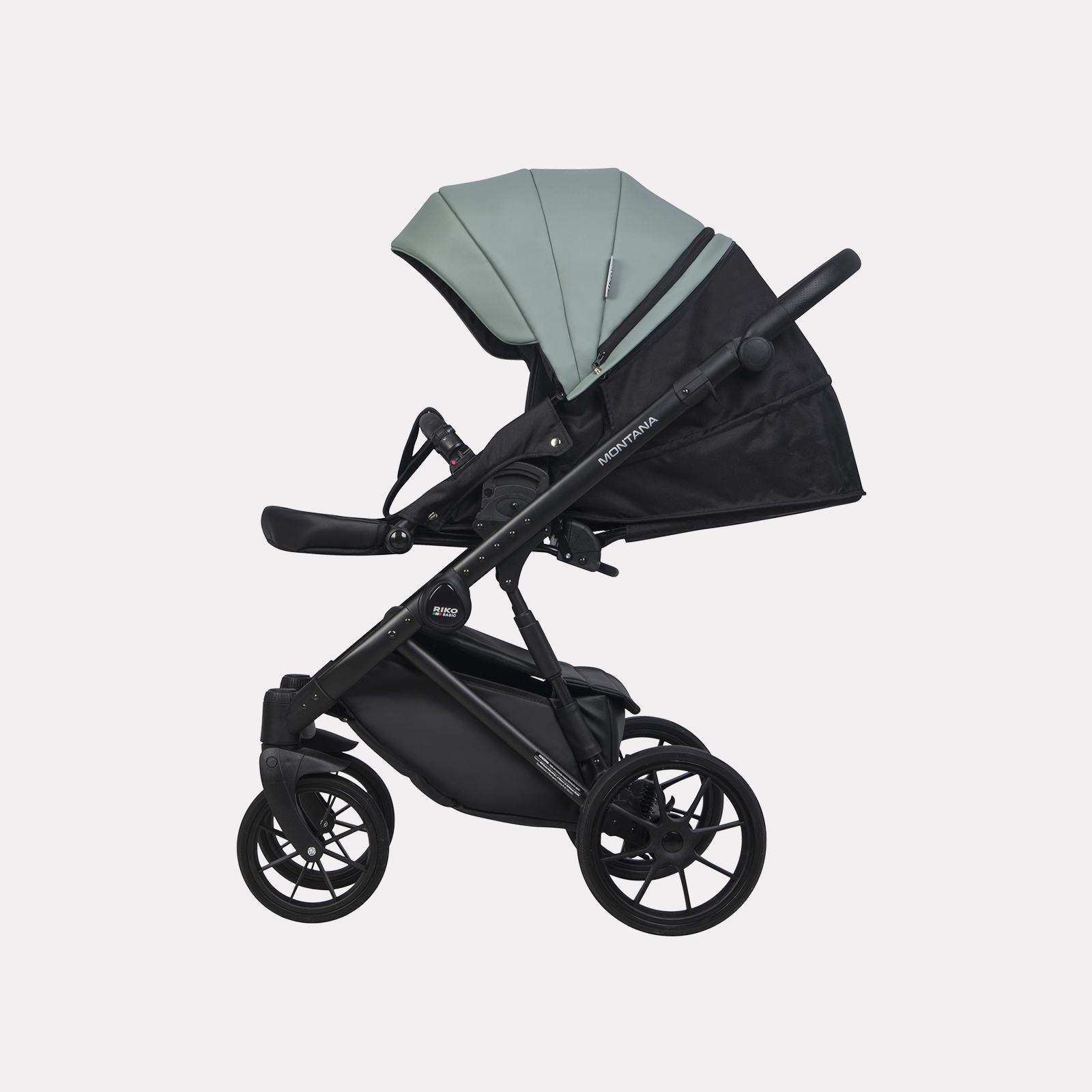 Коляска 3в1 Riko Basic Montana Ecco зеленый - фото 7