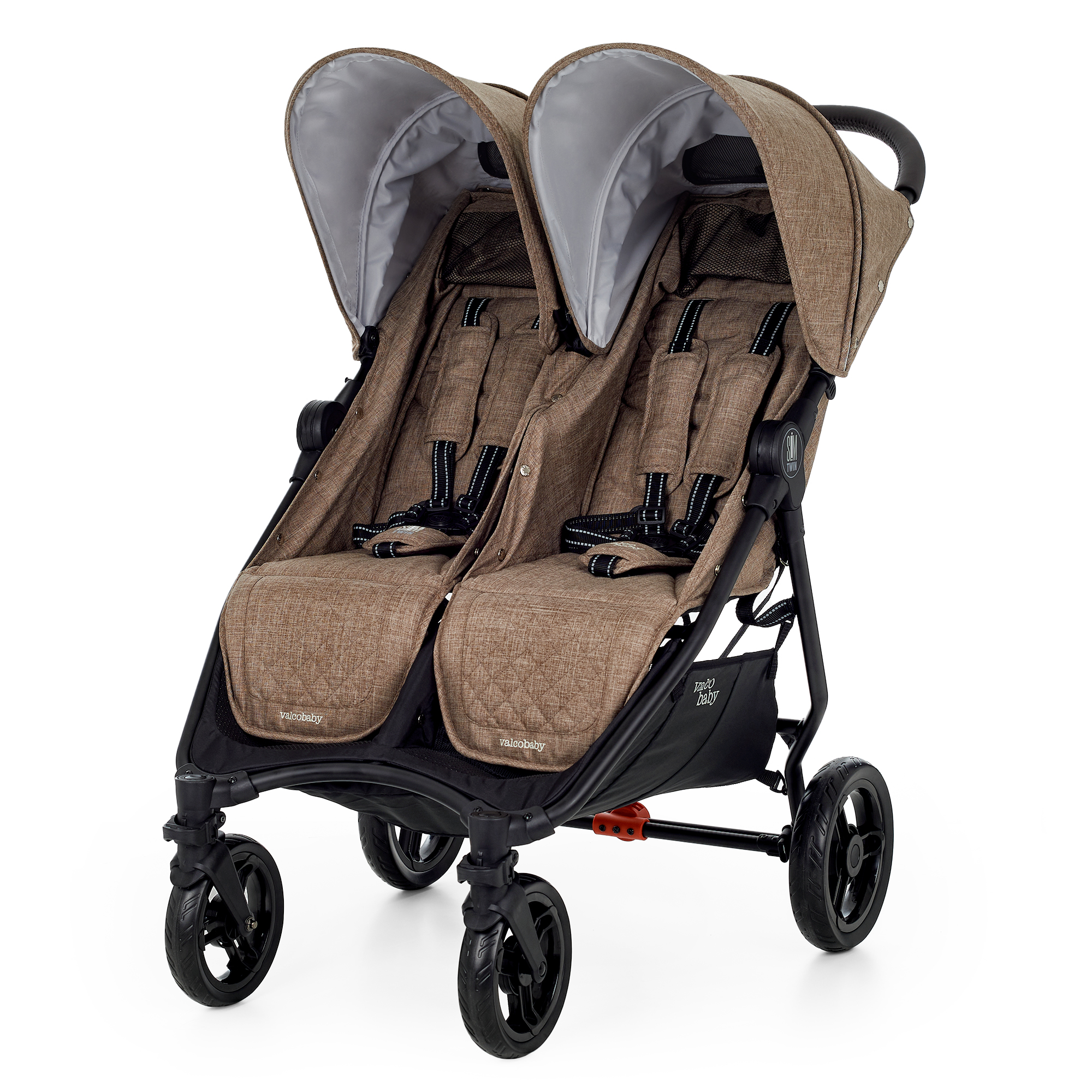 Коляска прогулочная Valco baby Slim Twin / Cappuccino коричневый - фото 1